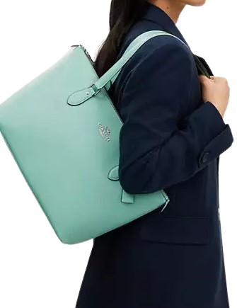 Coach Gallery Tote Bag - Premium Leather Handbag for Women | Stylish Work Tote & Everyday Shoulder Bag | Perfect for Office, Travel & Shopping