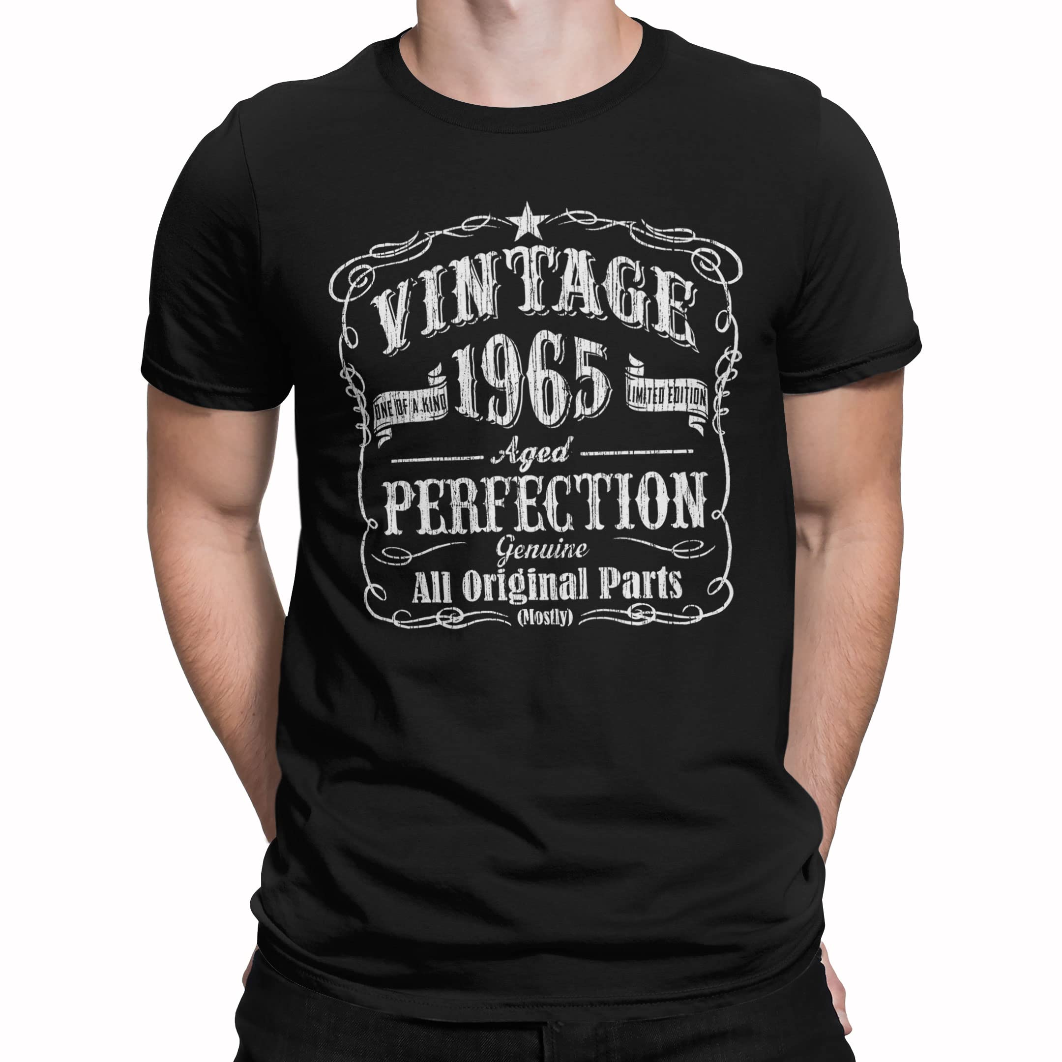 Vintage 1960s Birthday T-Shirt for 62nd Birthday - Retro 60 Year Old Gift T-Shirt - Perfect for Milestone Birthday Parties & Celebrations