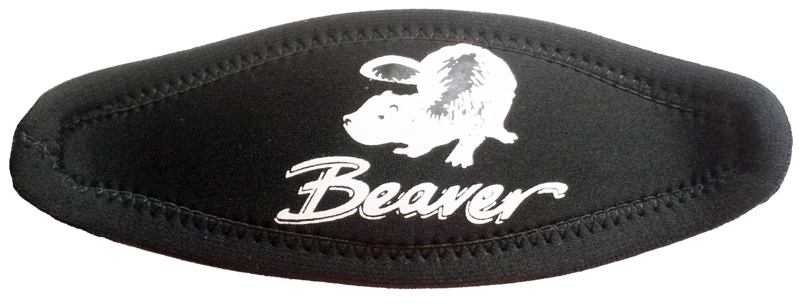 Beaver Black Neoprene Mask Strap - Comfortable Adjustable Face Mask Holder for Adults & Kids - Perfect for Sports, Workouts, Travel and Daily Use
