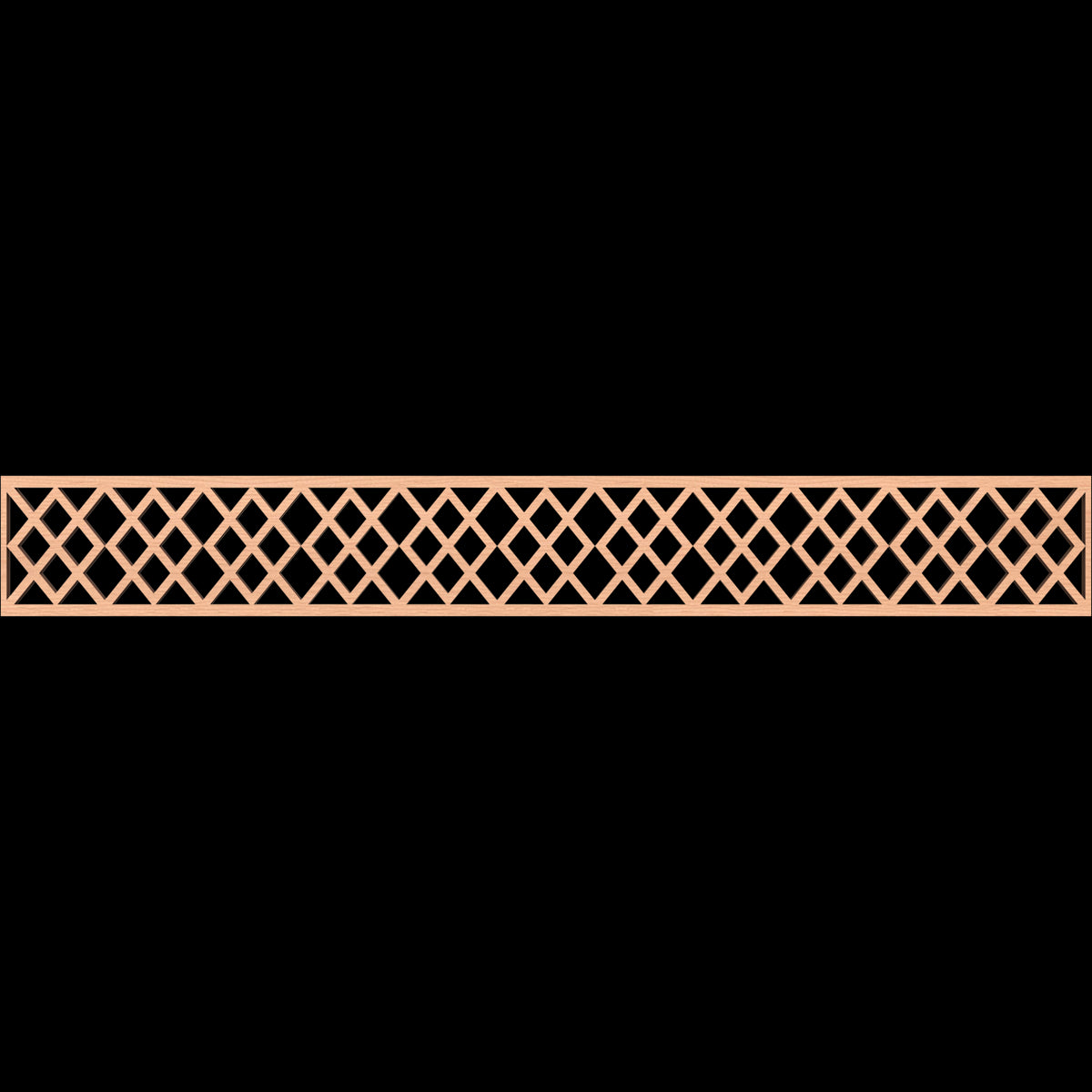 Hadley Fretwork Moulding - Decorative Wood Trim for Home & Furniture DIY Projects - Perfect for Cabinets, Doors, and Wall Accents