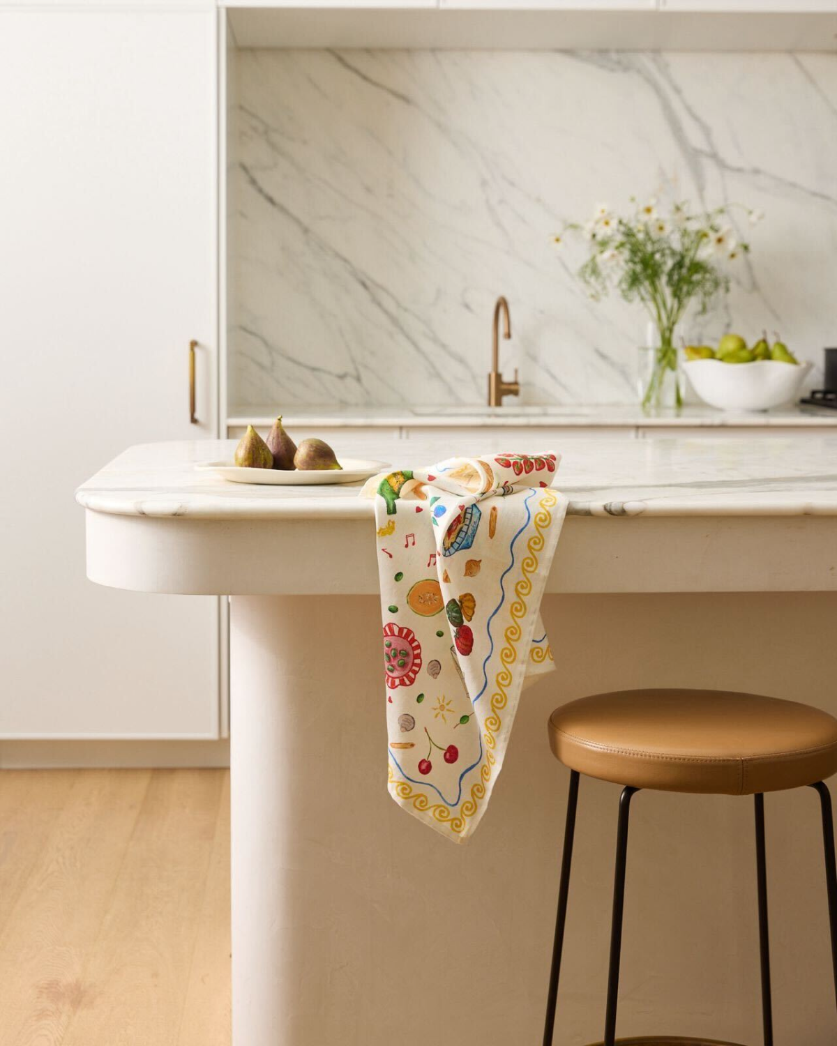 Premium 100% French Flax Linen Dish Towels - Soft, Absorbent & Eco-Friendly Kitchen Towels for Drying Dishes, Cleaning Countertops & Decorating Your Farmhouse Kitchen
