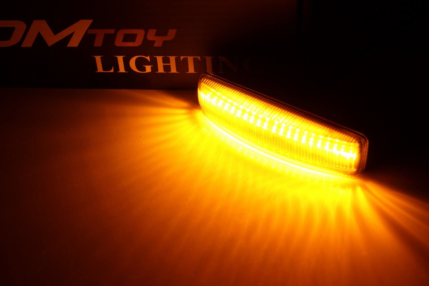 Amber LED Side Marker Lights for Range Rover Sport & Discovery LR3 LR4 - Clear Lens, Durable & Bright - Perfect for Off-Roading, Night Driving & Customization