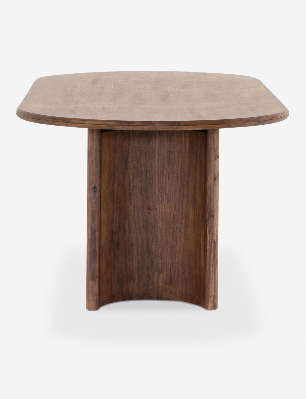 Gilda Oval Dining Table - Modern Wooden Kitchen Table for 6 - Perfect for Family Dinners & Entertaining Guests