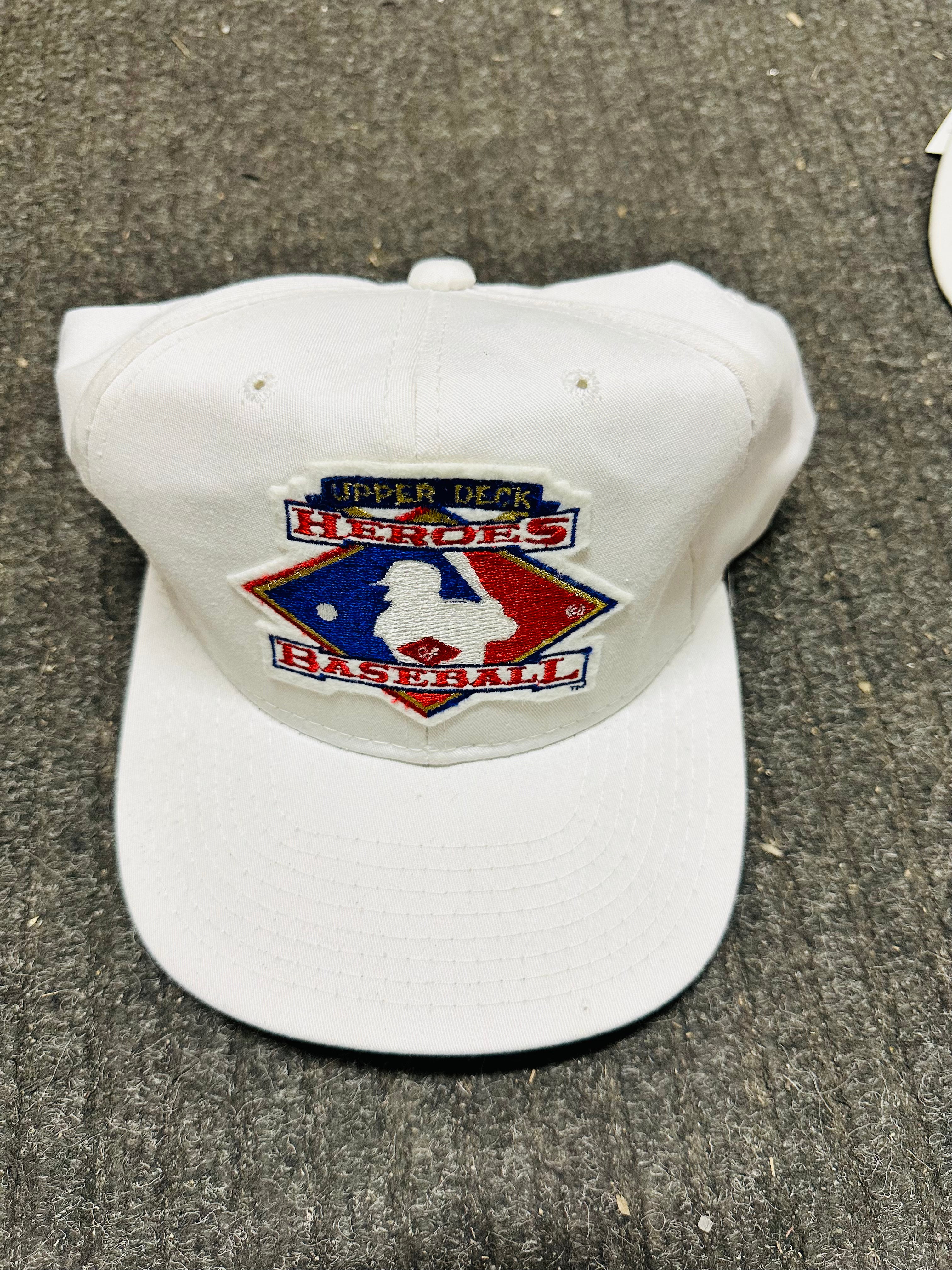 1991 Upper Deck Heroes of Baseball Limited Edition Collectible Baseball Cap - Vintage MLB Hat for Fans & Collectors - Perfect for Sports Memorabilia Displays & Game Day Outfits