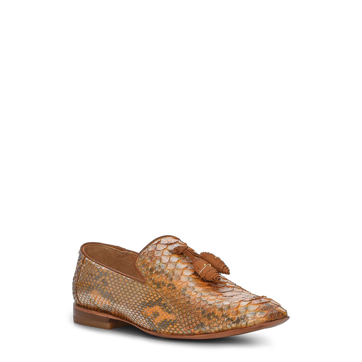 Women's Cuadra Honey Casual Fashion Python Tassel Loafers - Stylish Slip-On Shoes for Work, Office & Everyday Wear