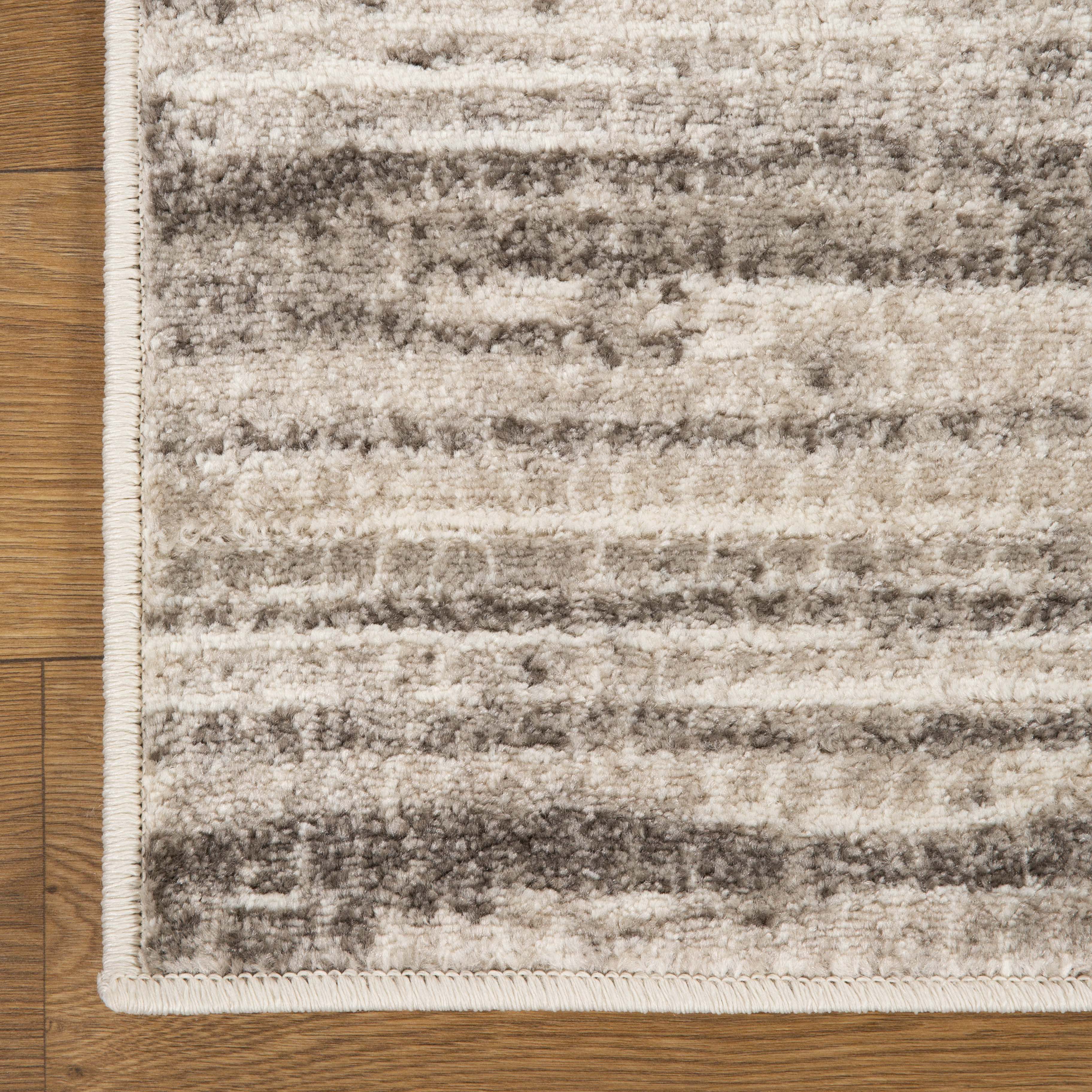 Montauk Striped Pastel Indoor Area Rug - Soft & Stylish Non-Slip Living Room Carpet for Bedroom, Nursery & Dorm Decor