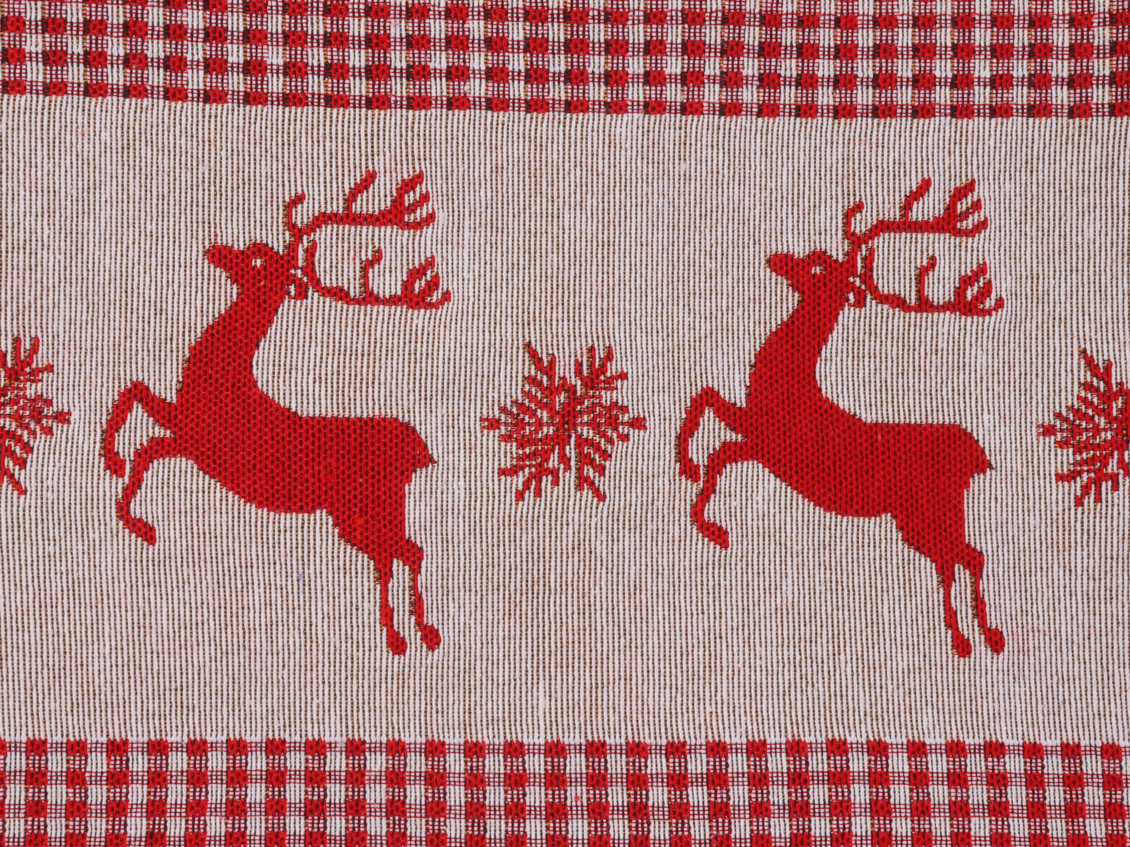 TARRAMARRA® 2-Pack Festive Christmas Table Runners for Holiday Decor - Perfect for Dining Table, Buffet, and Fireplace Mantel Decorations