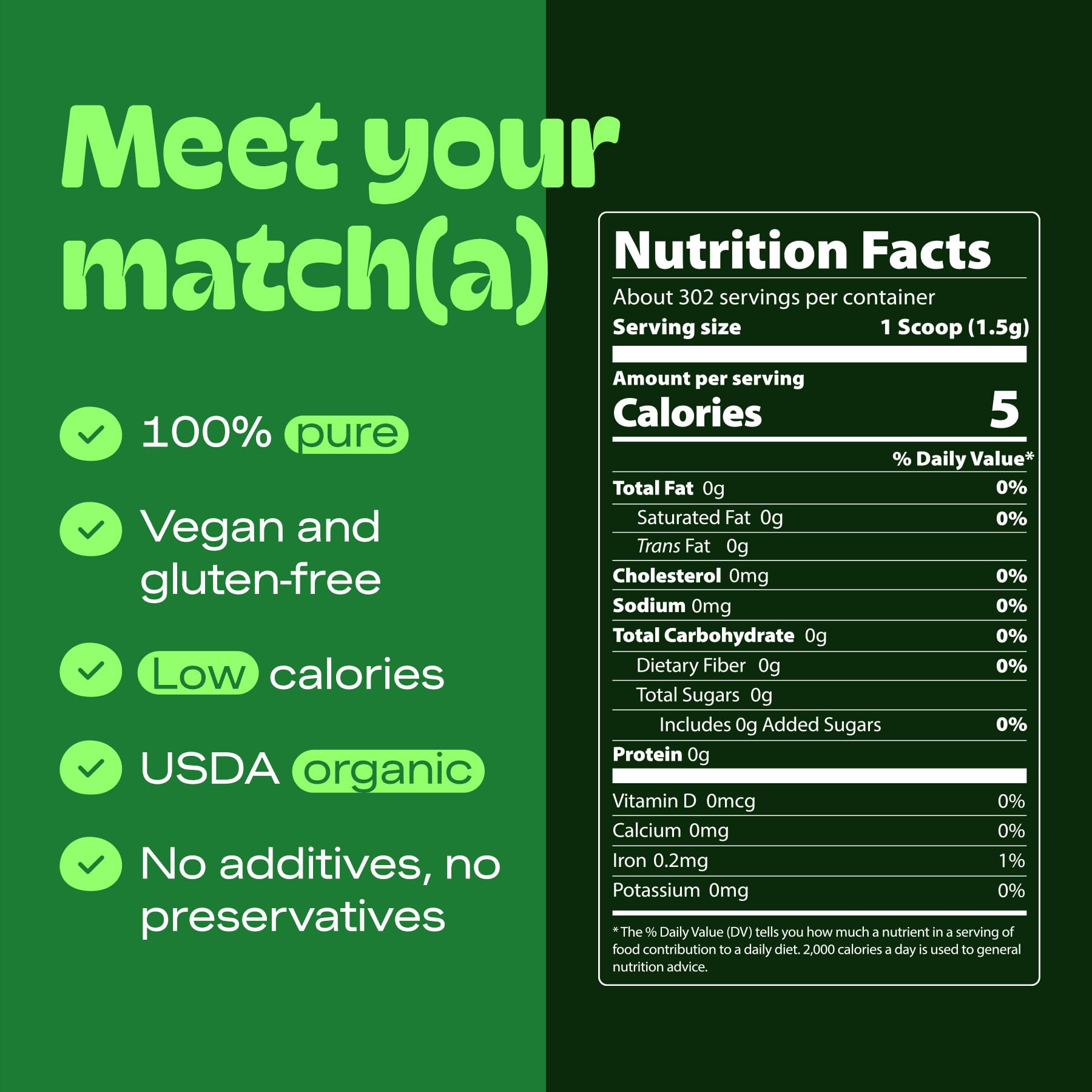 MatchaDNA Organic Culinary Matcha Green Tea Powder 16 oz - Premium Japanese Green Tea for Baking, Smoothies & Lattes - Perfect for Home Chefs & Healthy Lifestyles