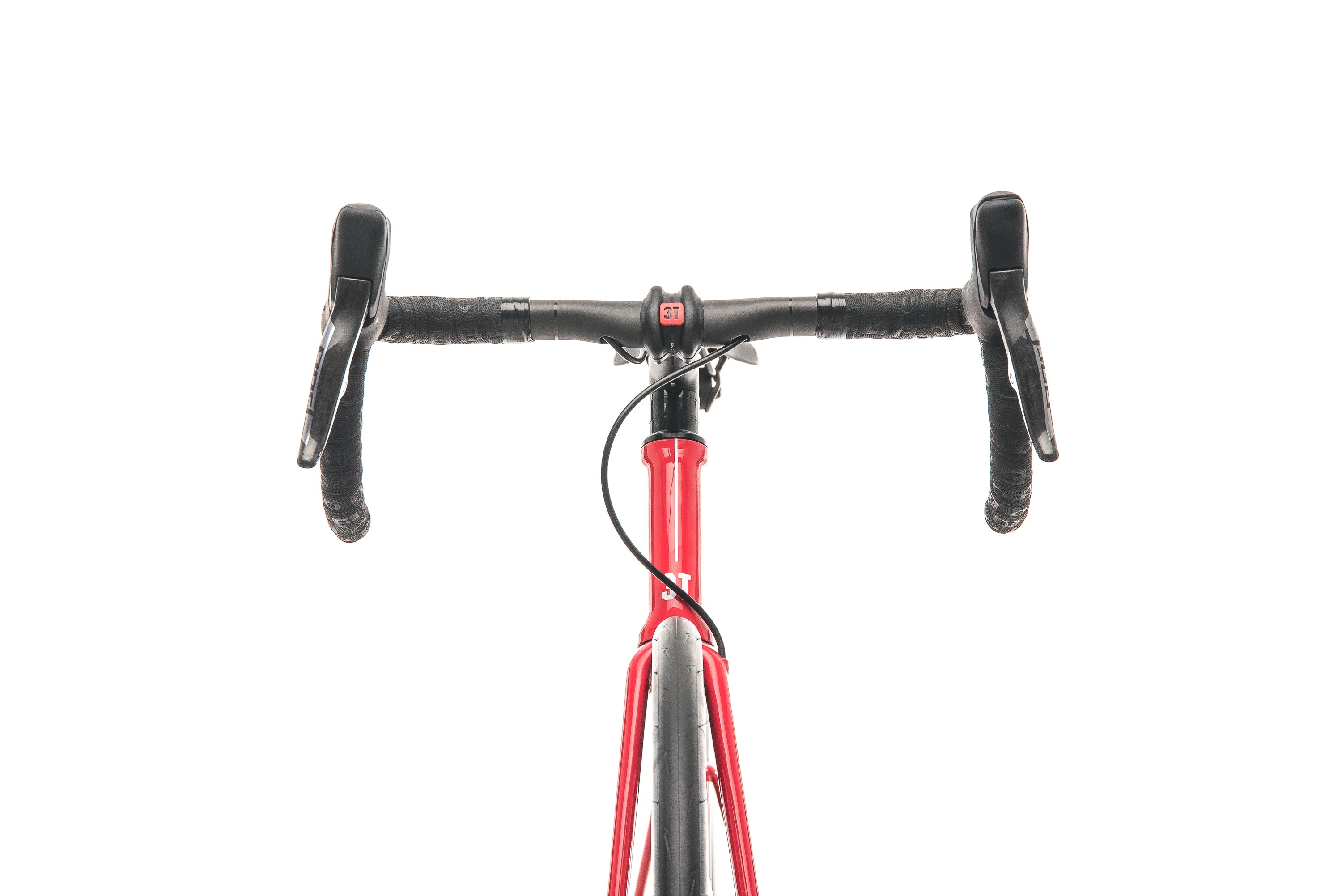 3T Strada Team Red AXS eTap Road Bike 2020 - Medium Size | Lightweight Carbon Frame, Wireless Shifting for Competitive Cycling & Endurance Rides