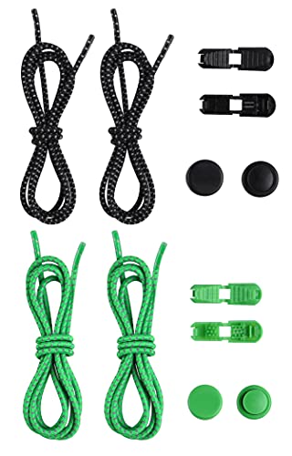 Pack of 2:1x Black&1x Green