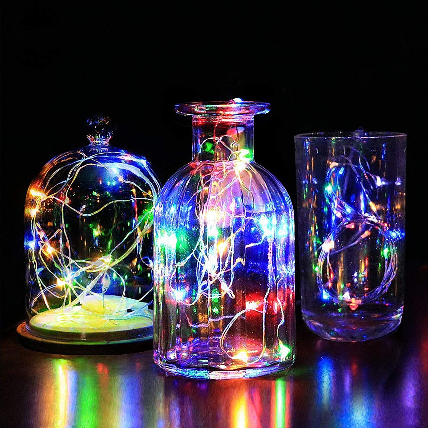 2 Pack 200 LED Solar Fairy Lights Outdoor Waterproof - 8 Lighting Modes Copper Wire String Lights for Garden, Patio, Yard, Christmas Decorations | Perfect for Parties, Weddings & Backyard Lighting