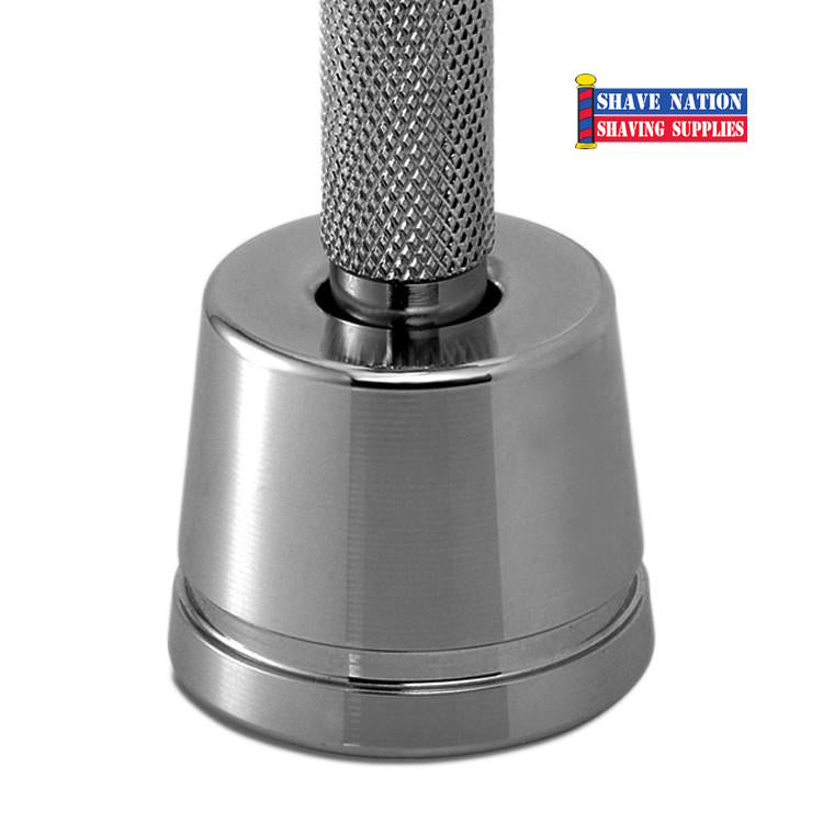 Rockwell Inkwell Stand Gun Metal - Premium Fountain Pen Holder for Calligraphy & Writing - Perfect for Office, Home Desk, and Gift Giving