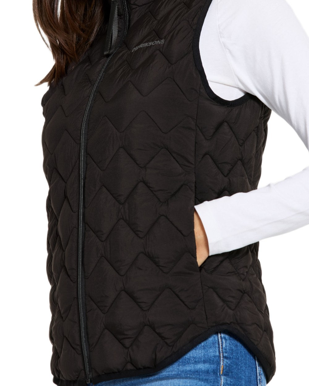 Didriksons Women's Evy Vest - Lightweight Waterproof Puffer Jacket for Outdoor Activities, Hiking & Travel