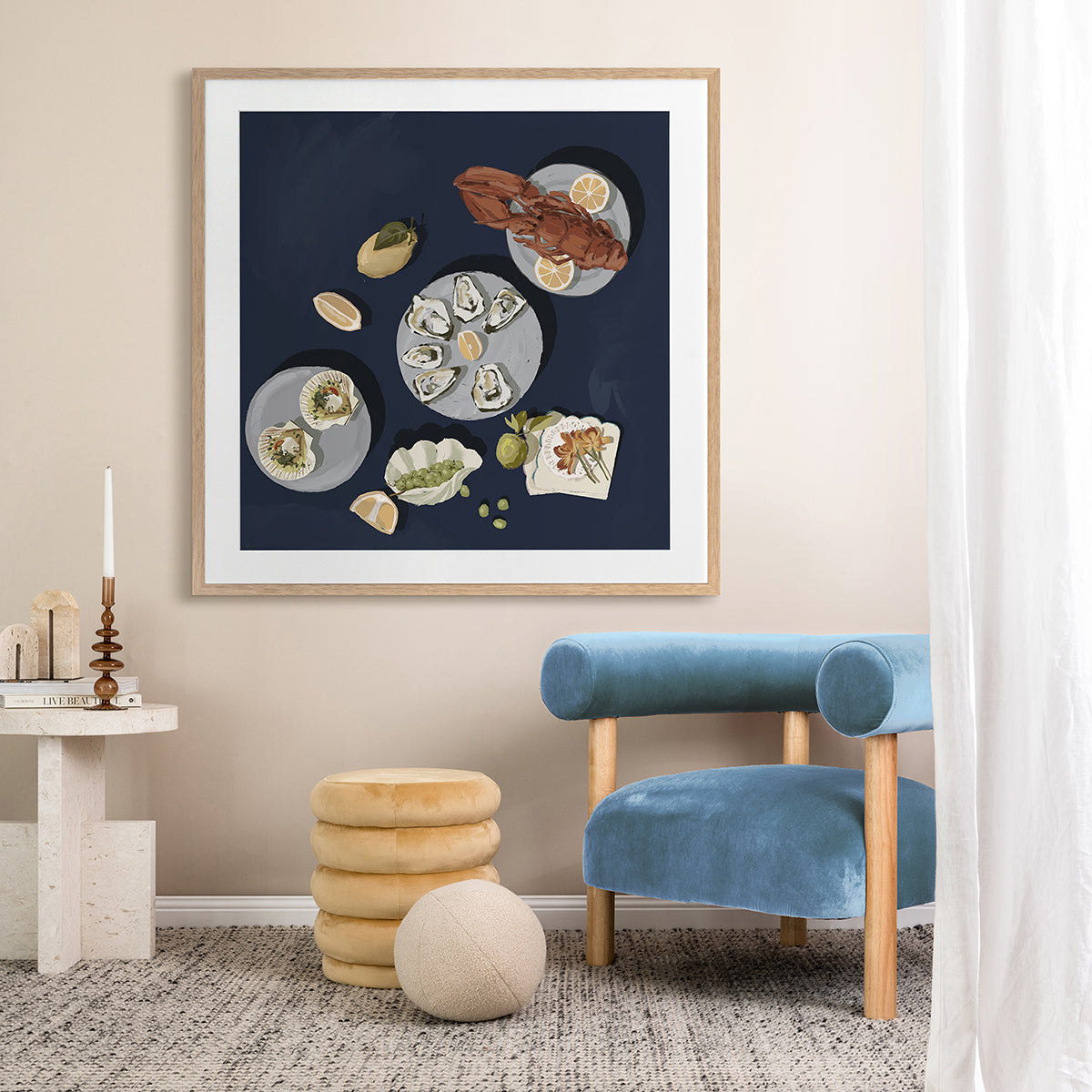 Family Gathering Art Print - Beautiful Wall Decor for Living Room, Bedroom & Office - Perfect for Home, Gifts & Special Occasions