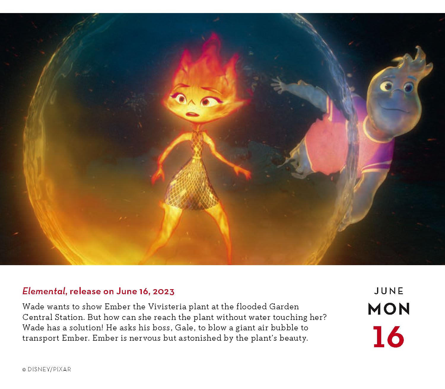Disney A Year of Animation 2025 Daily Wall Calendar - Fun Disney Character Pages for Each Day | Perfect for Office, Home Desk & Gift for Disney Fans