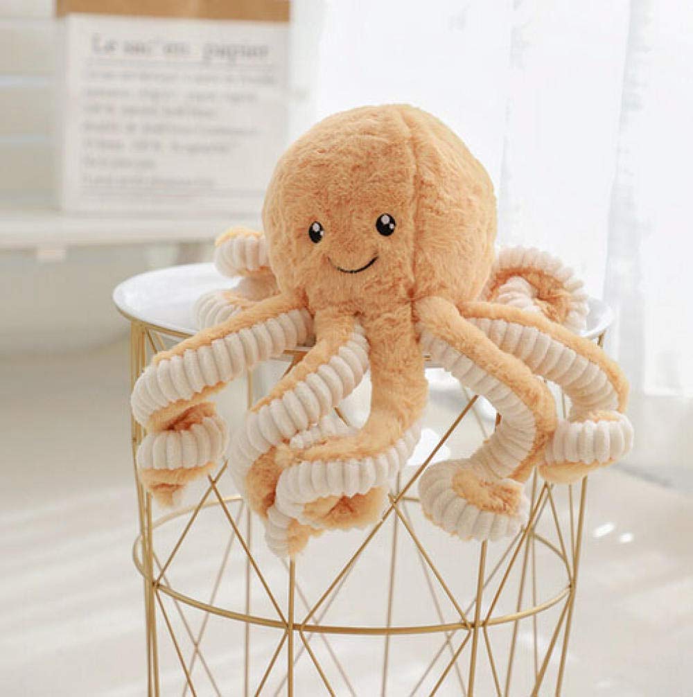 3Pc 18Cm Cute Octopus Plush Toys - Soft Stuffed Animal Dolls for Kids, Baby Gifts, Ocean Themed Nursery Decor | Perfect for Birthday Presents, Baby Showers & Cuddling