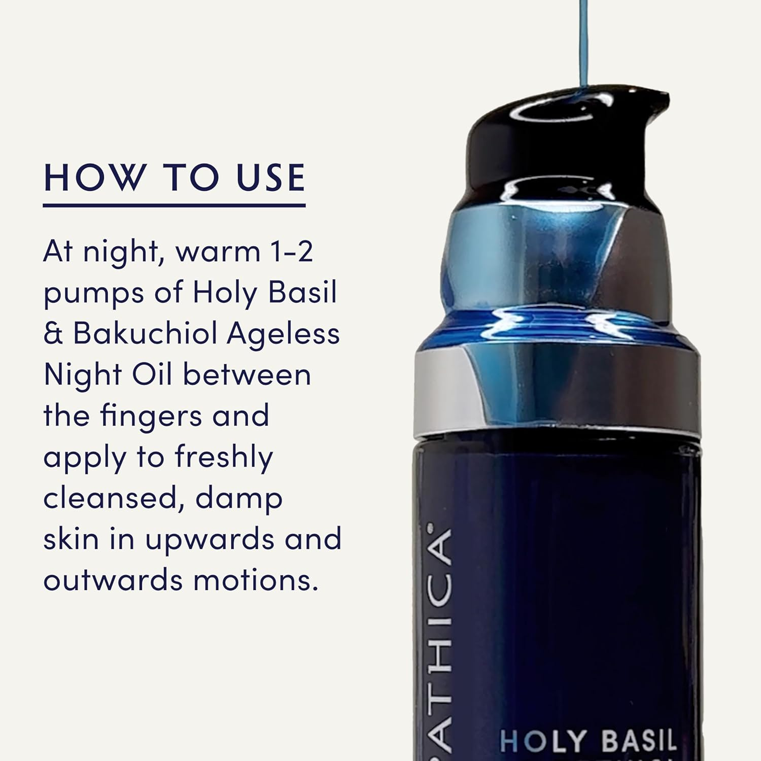 Naturopathica Holy Basil & Bakuchiol Ageless Night Oil - Anti-Aging Facial Oil for Wrinkles & Fine Lines | Nighttime Skincare Routine for Glowing Skin