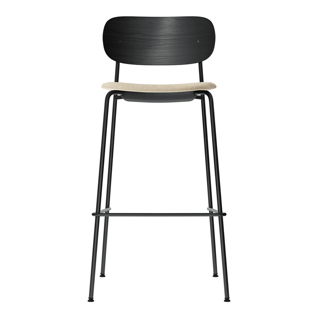 Co Bar Chair with Upholstered Seat - Modern Counter Height Stool for Kitchen Island, Bar, and Dining Room - Comfortable & Stylish Seating Solution