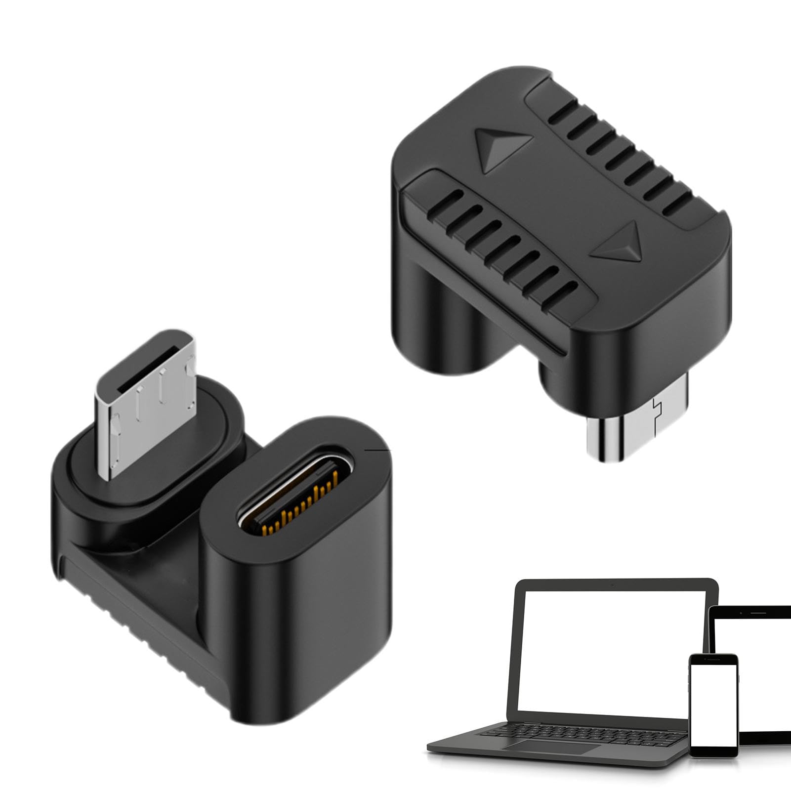 USB C to USB Adapter - Type C Female to USB 2.0 Male Converter Connector | High Speed Data Transfer & Charging Compatible with MacBook, iPhone, iPad, Samsung | Perfect for Travel, Business, School & Home Office Use