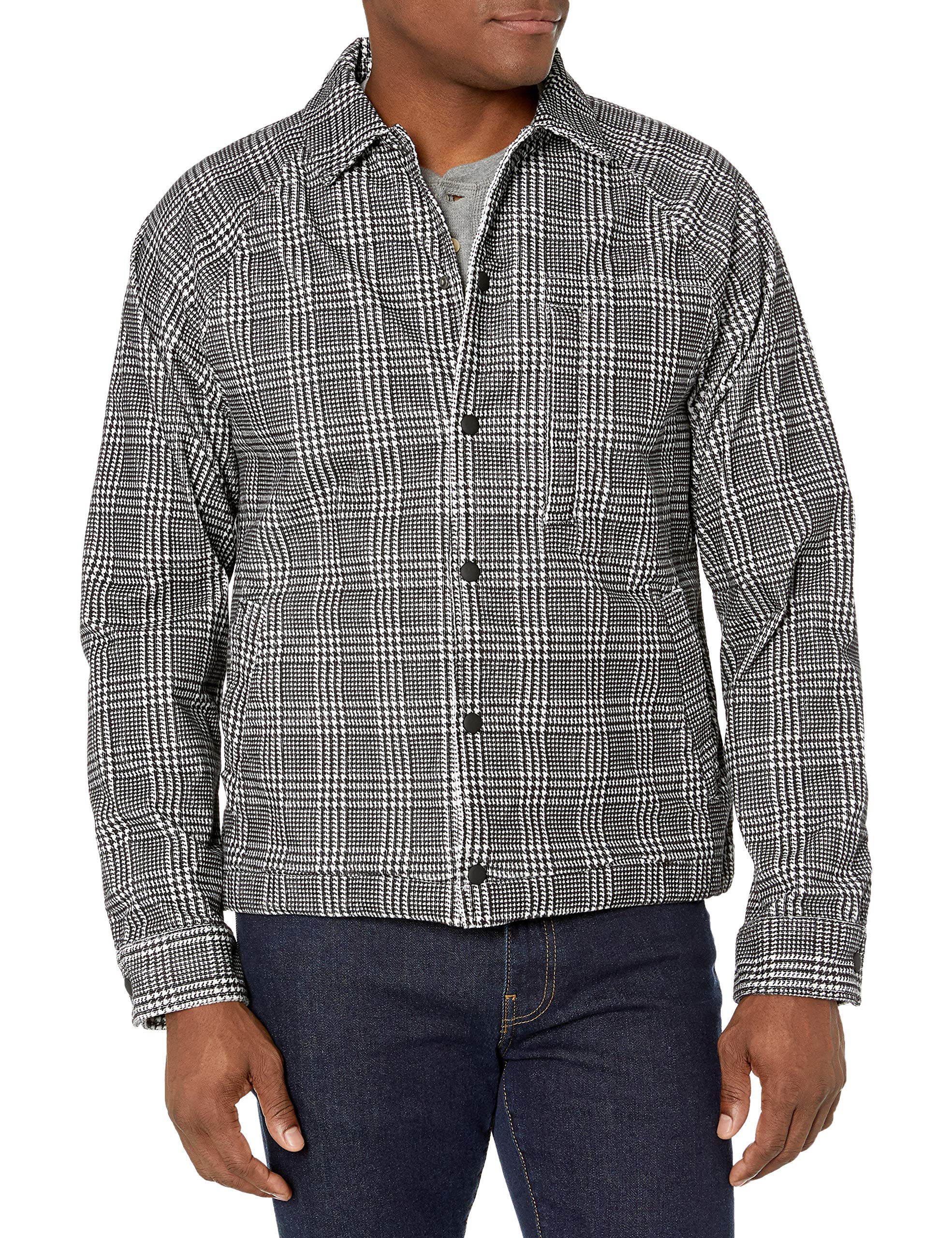 Men's Lightweight Deck Coach Jacket - Water-Resistant Windbreaker for Outdoor Activities, Casual Wear & Travel | Breathable & Stylish Outerwear for Spring & Fall