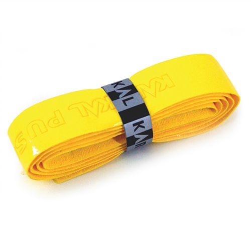 Karakal PU Super Replacement Grip - Premium Tennis & Badminton Overgrip (Yellow) | Non-Slip Sweat Absorption for Enhanced Performance | Ideal for Tennis, Badminton, Squash & Racquetball Players