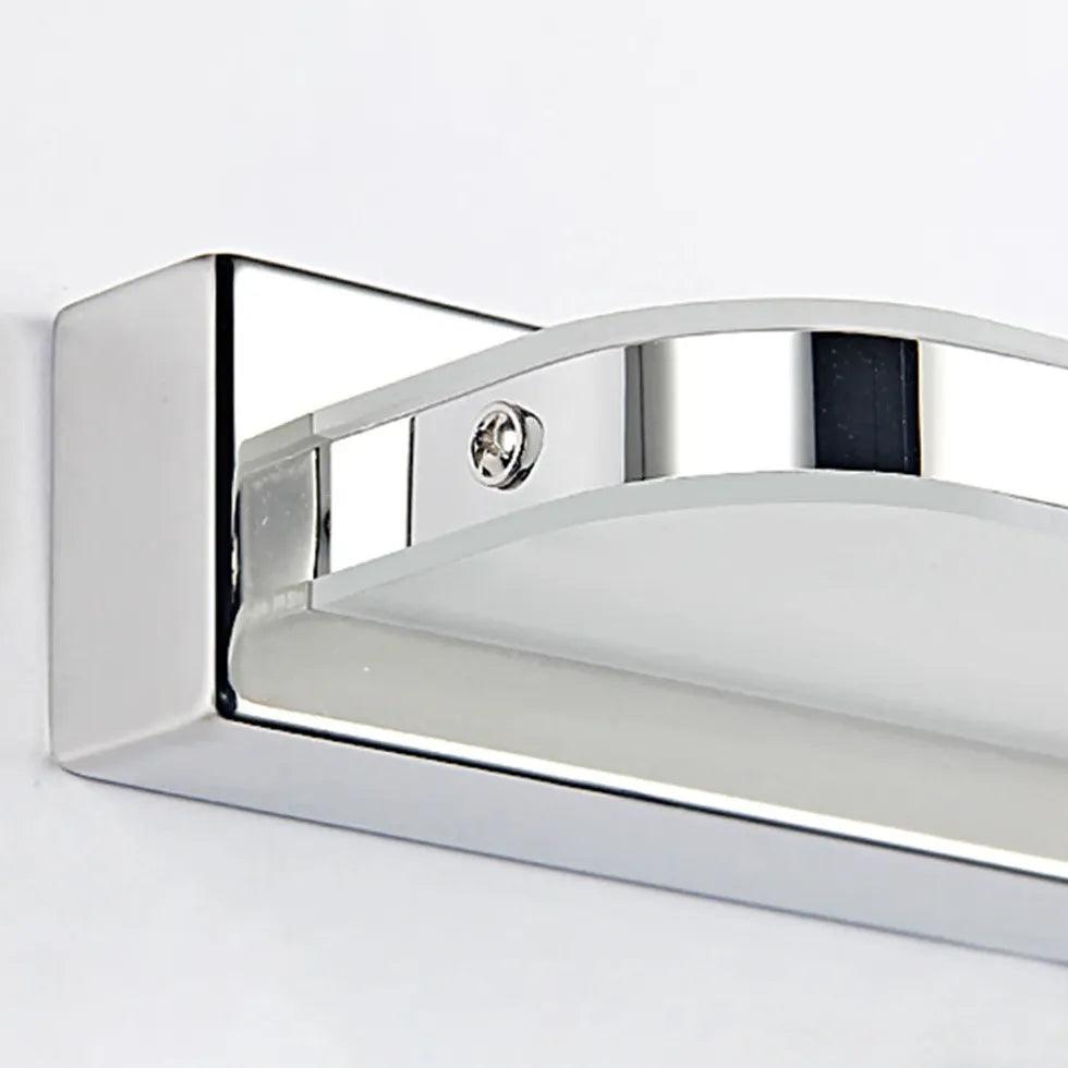 Premium Stainless Steel LED Mirror Lights - Adjustable Brightness, Energy-Efficient Vanity Mirror Lighting for Bathroom, Makeup, Salon & Home Decor