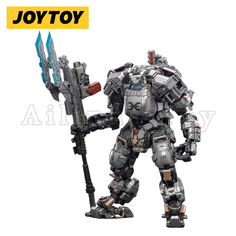 JOYTOY 1/25 Scale STEEL BONE H09 Silver Guardian Mecha Action Figure - Collectible Robot Toy for Display & Combat Role Play | Perfect for Anime Fans & Model Collectors