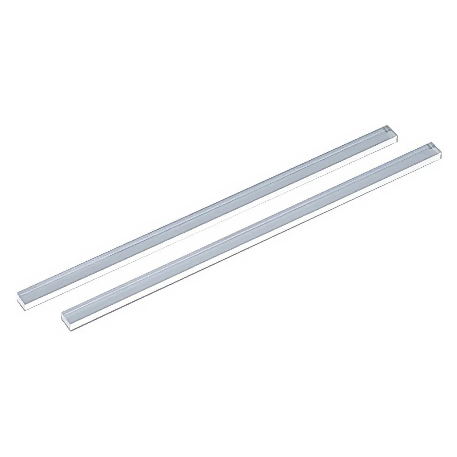 EBM Acrylic Rolling Pin Guide Sticks - 2 Pack for Perfect Dough Thickness - Ideal for Baking Cookies, Pies & Pastries