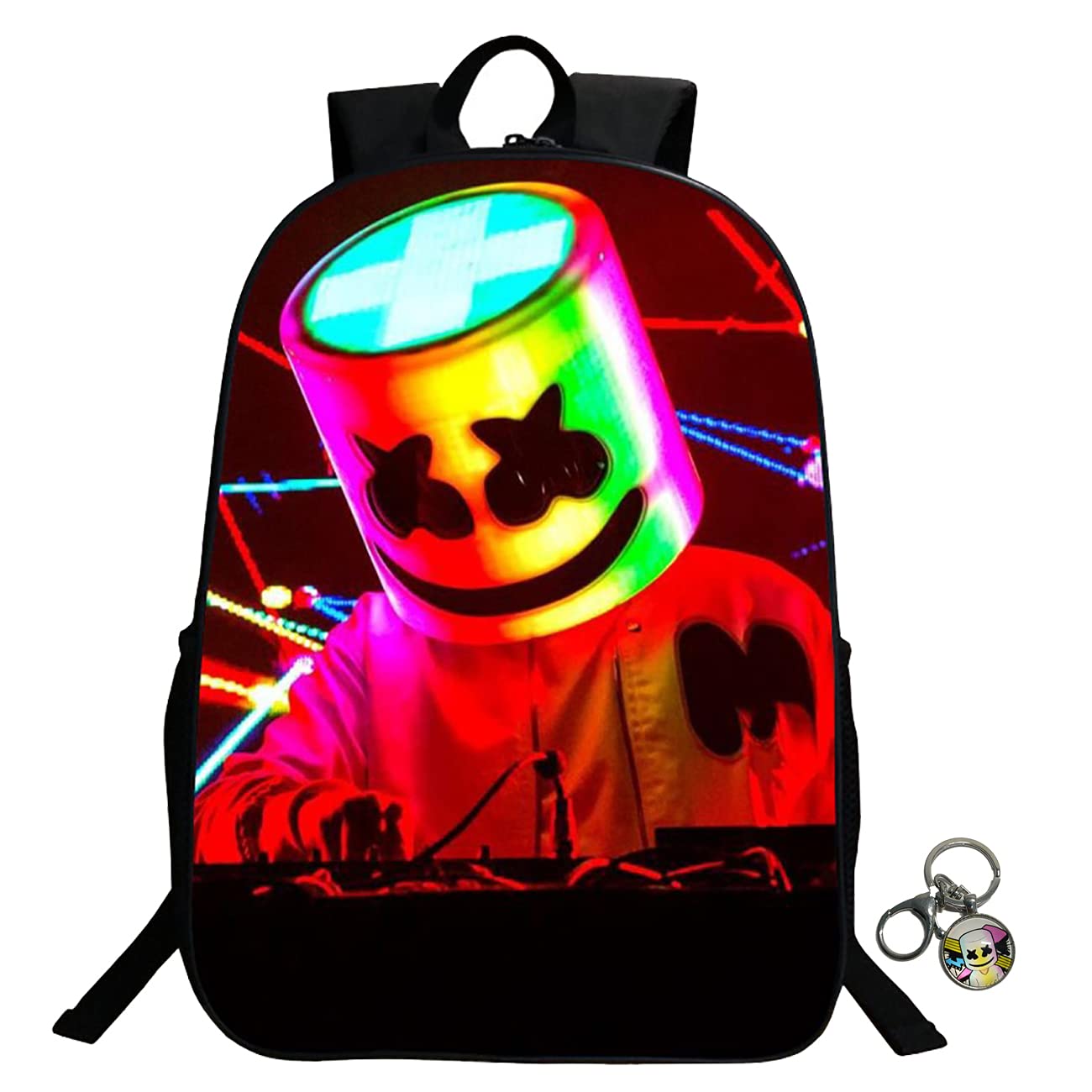 DJ Music Backpack for School & Travel - Waterproof Laptop Backpack with USB Charging Port, Key Ring & Book Compartment - Perfect for Students, DJs & Office Workers (Fits 15.6