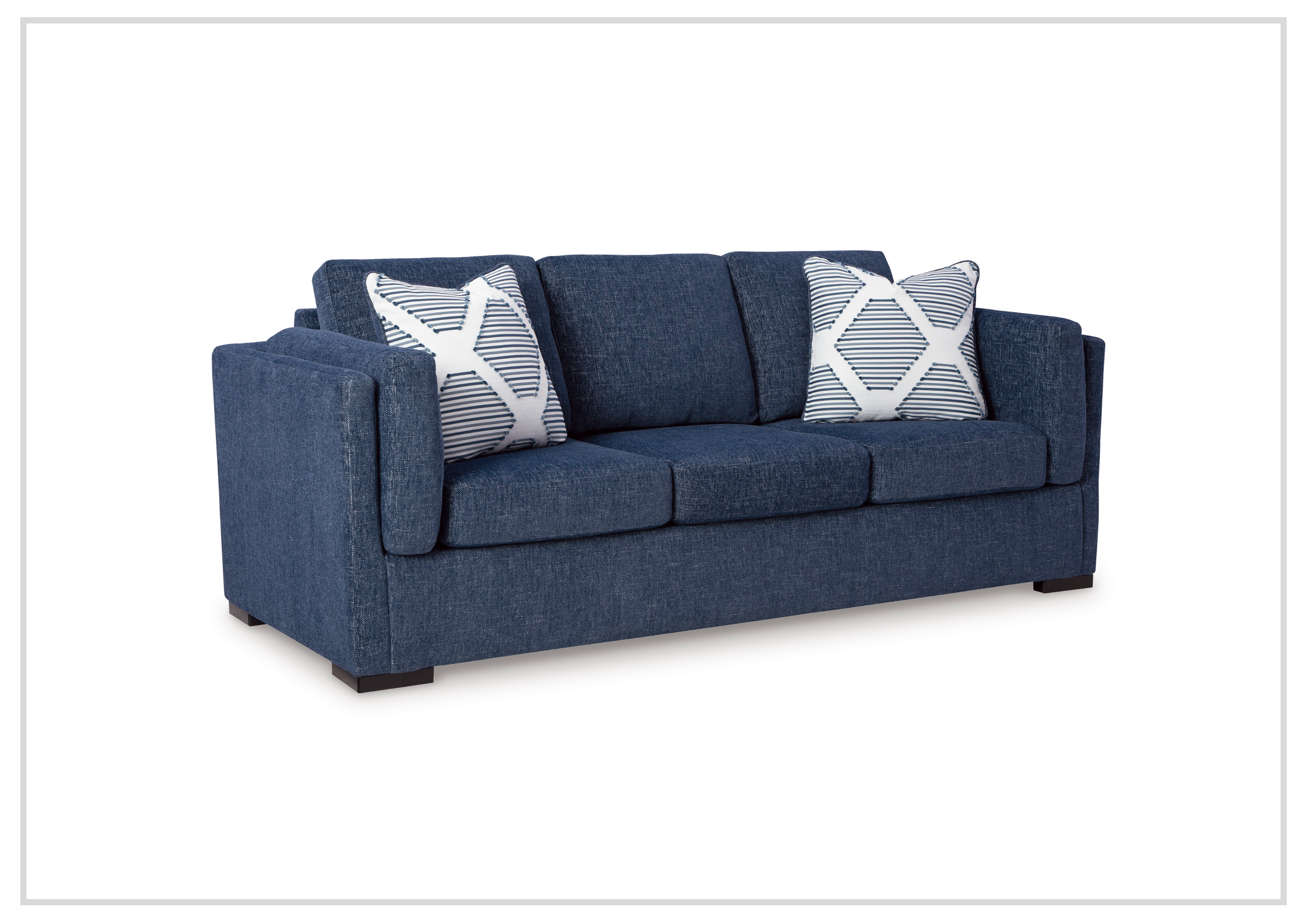 Gio Italia Eliano 3-Seater Fabric Sofa - Modern Living Room Furniture for Small Spaces | Comfortable Couch for Apartments, Condos & Cozy Homes
