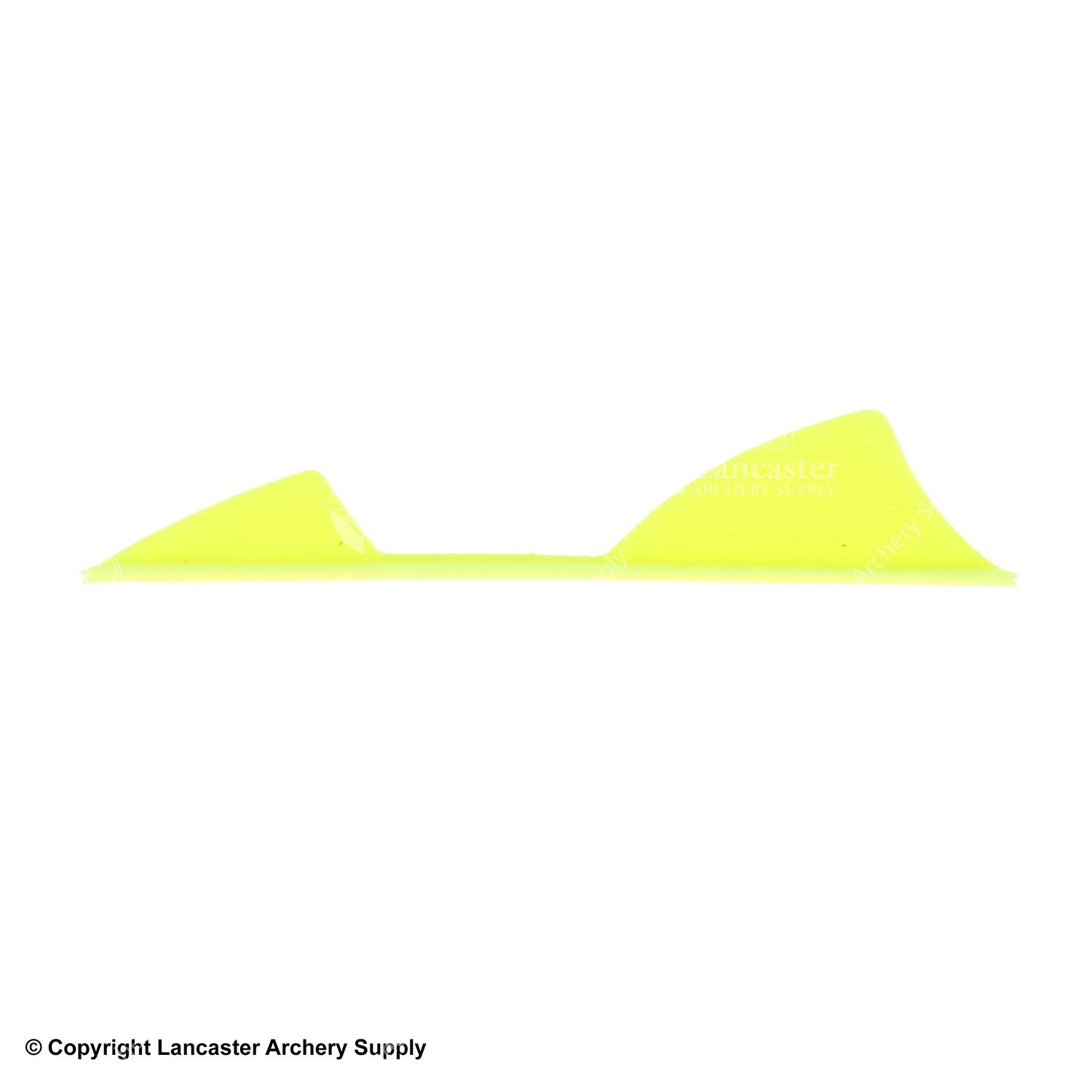 Bi Delta 2.5 Shark Tooth Vanes for Archery - High Performance Arrow Fletching for Hunting and Target Practice