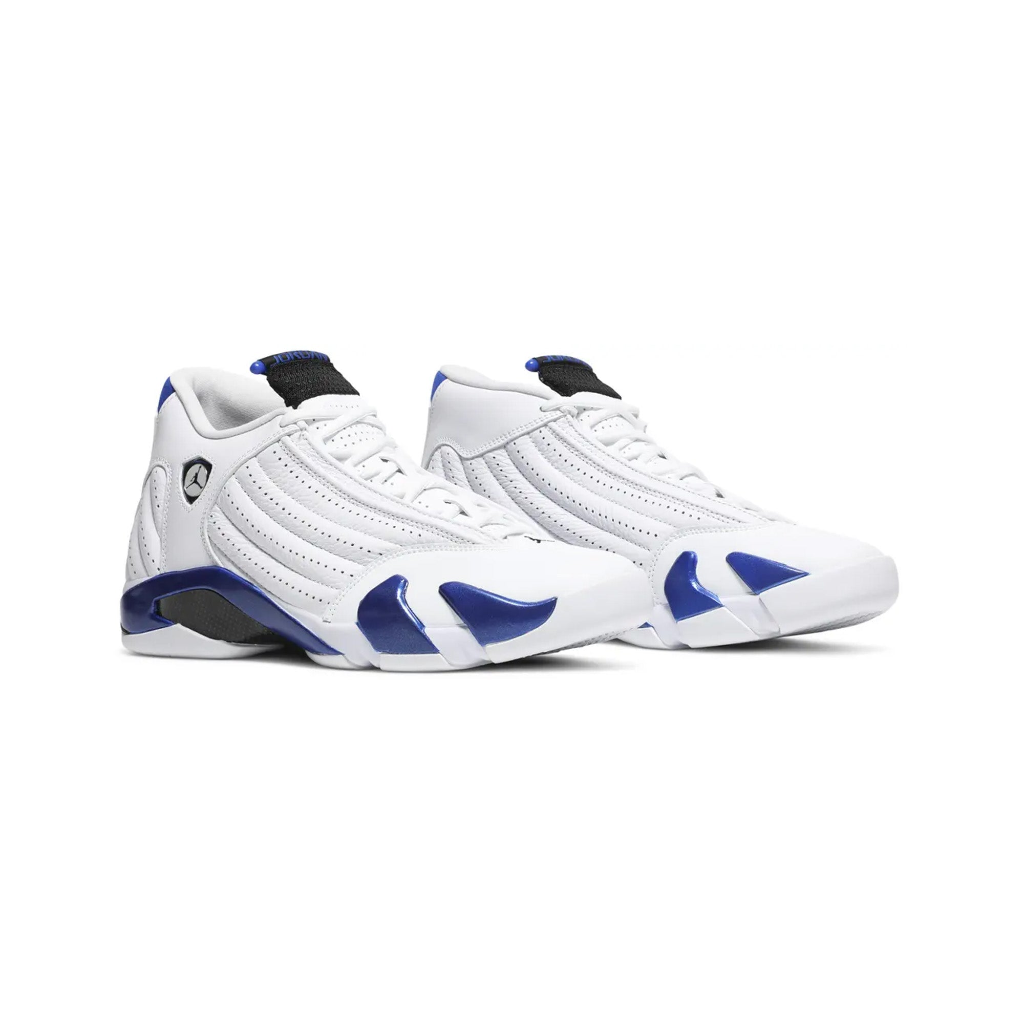 Air Jordan 14 Retro 'White Hyper Royal' Men's Basketball Shoes (2020) - Classic Sneakers for Streetwear & Court Performance