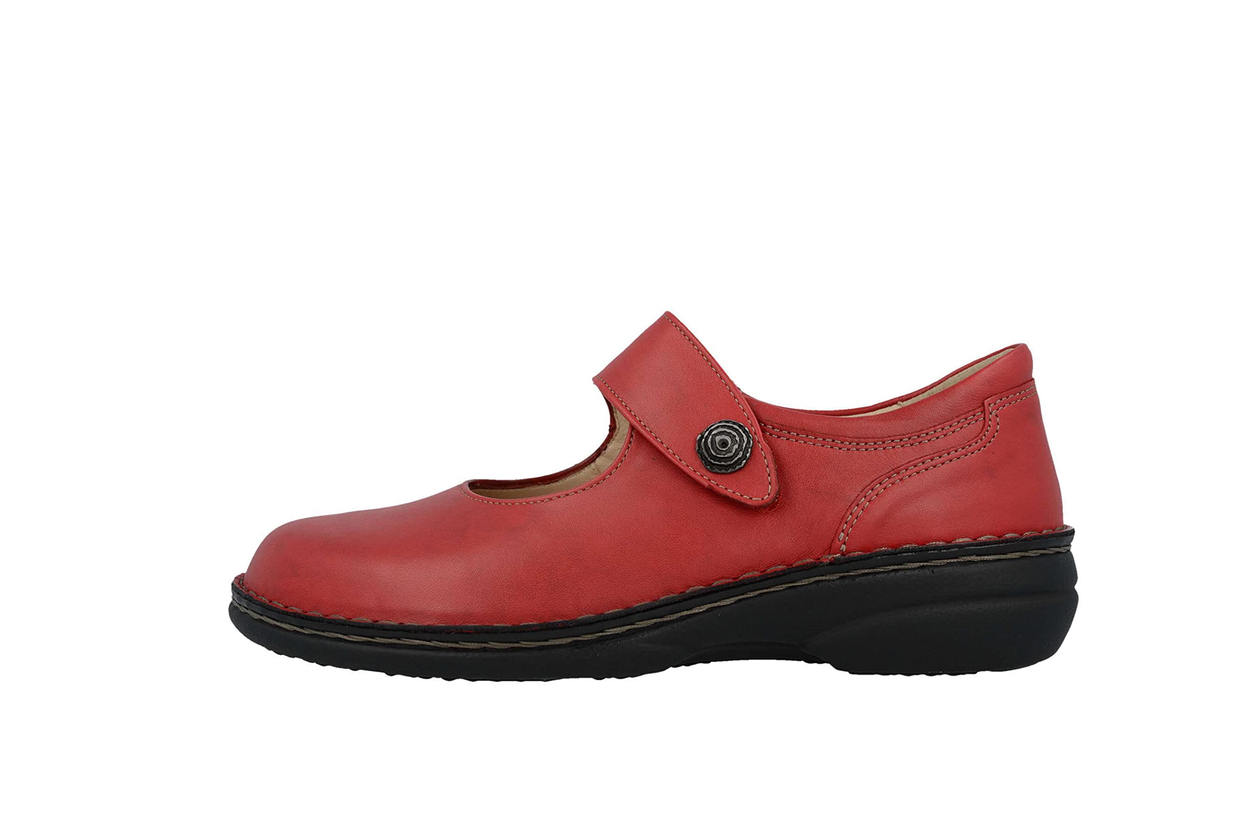 Finn Comfort Women's Closed-Toe Fashion Boots - Comfortable Leather Ankle Boots for Walking & Work | Stylish Casual & Office Wear