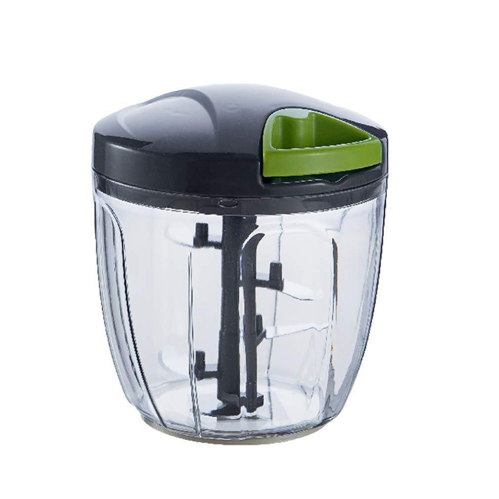 Xiao Jian Multi-Function Mandoline Slicer - Stainless Steel 3-Blade Vegetable Chopper, Meat Grinder & Garlic Press for Home Kitchen | Perfect for Meal Prep, Salad Making & Food Processing