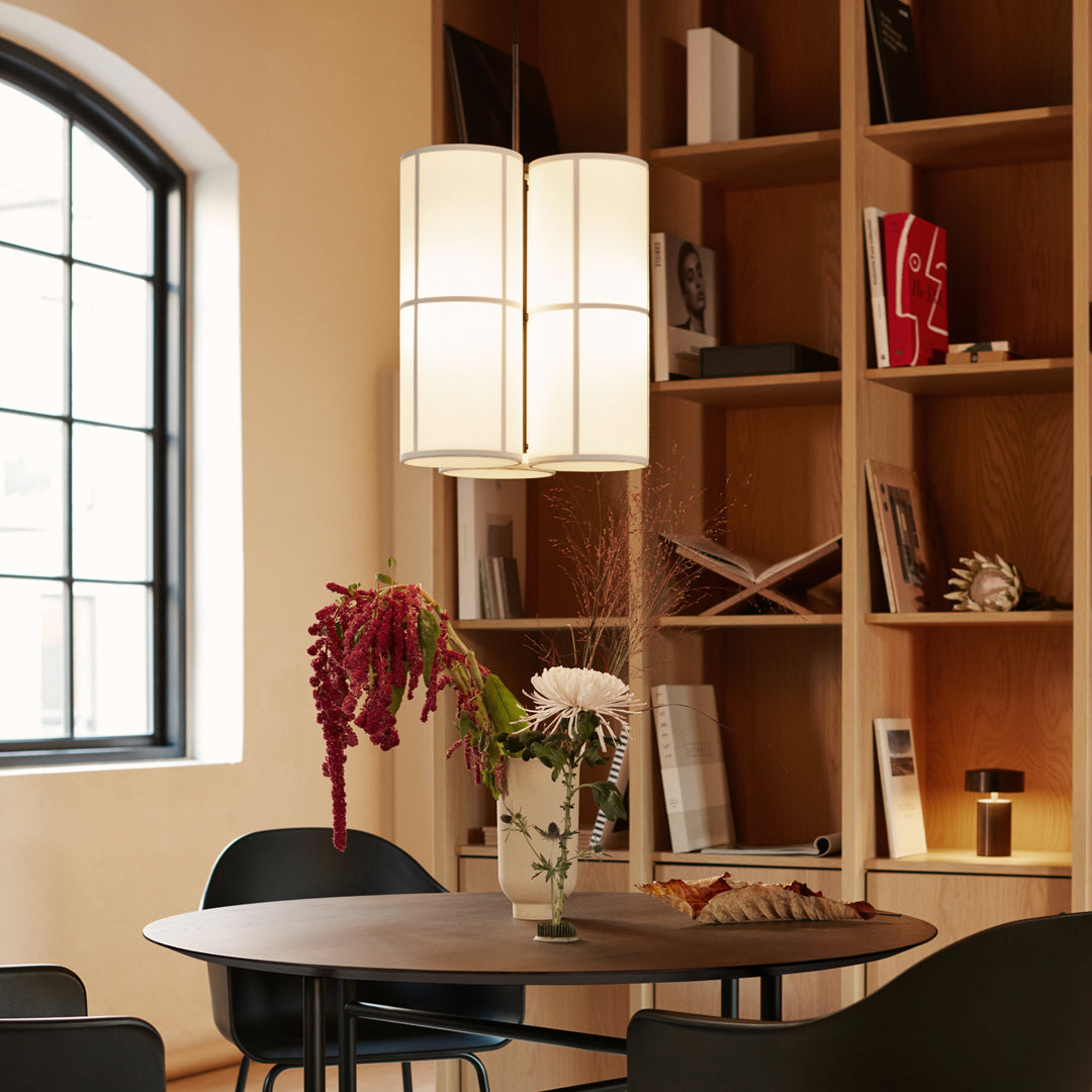 Hashira Cluster Pendant Lamp - Modern Ceiling Light Fixture for Dining Room, Kitchen Island & Living Room Decor