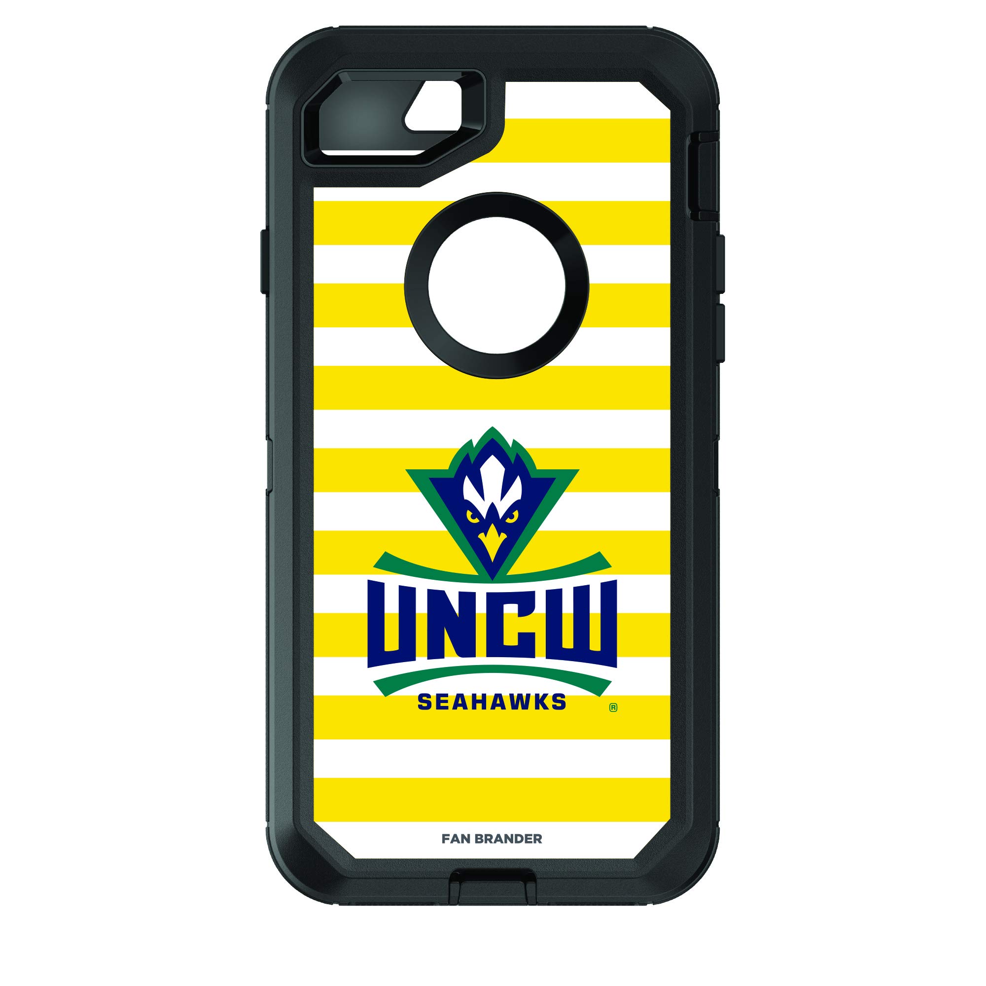 NCAA OtterBox Defender Phone Case with Stripes for Apple iPhone - Durable Protection for Sports Fans