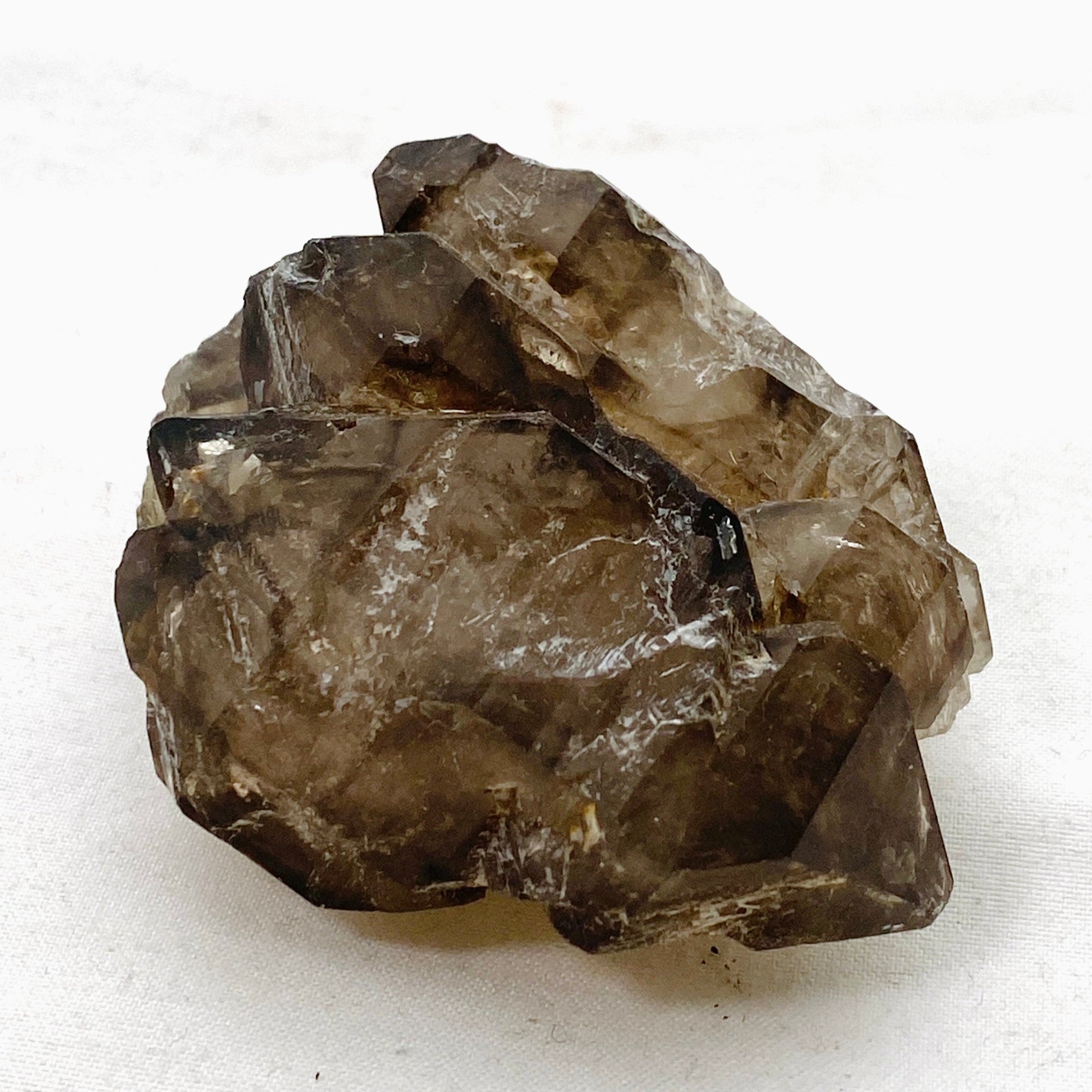 Natural Smokey Elestial Quartz Crystal - Healing Stone for Meditation, Chakra Balancing & Energy Work - Perfect for Home Decor, Yoga Spaces & Spiritual Gifts