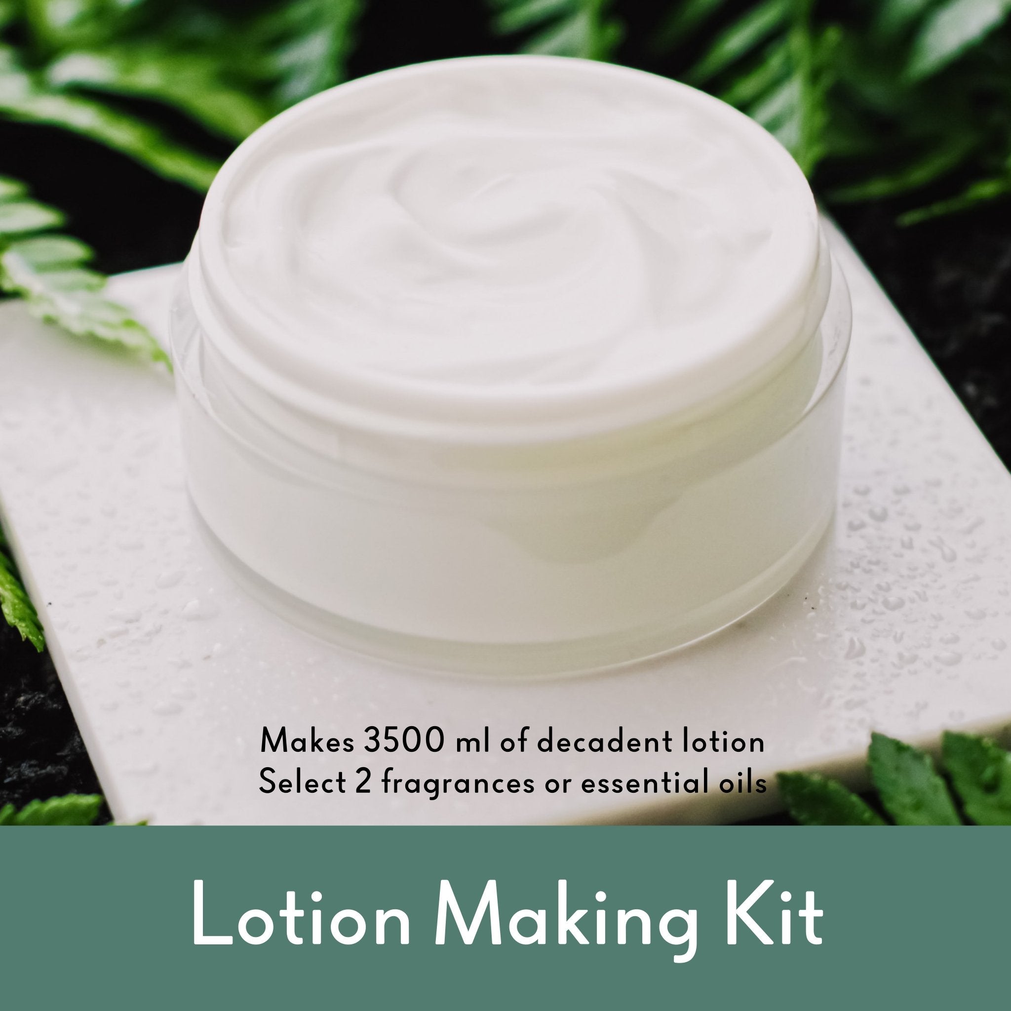 DIY Lotion Making Kit for Beginners - Natural Skincare & Body Care Set with Essential Oils, Shea Butter & Bottles - Perfect for Homemade Moisturizers, Gifts & Spa Day at Home