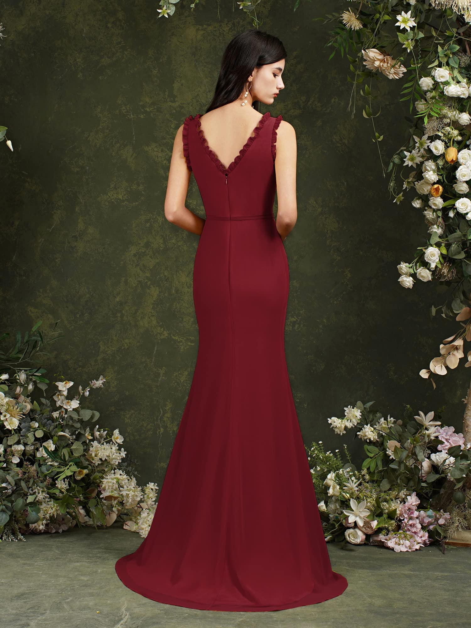 Elegant Off-the-Shoulder A-Line Chiffon Bridesmaid Dress for Weddings & Formal Evenings | Women's Pleated Party Gown for Bridal Shower, Prom & Special Occasions