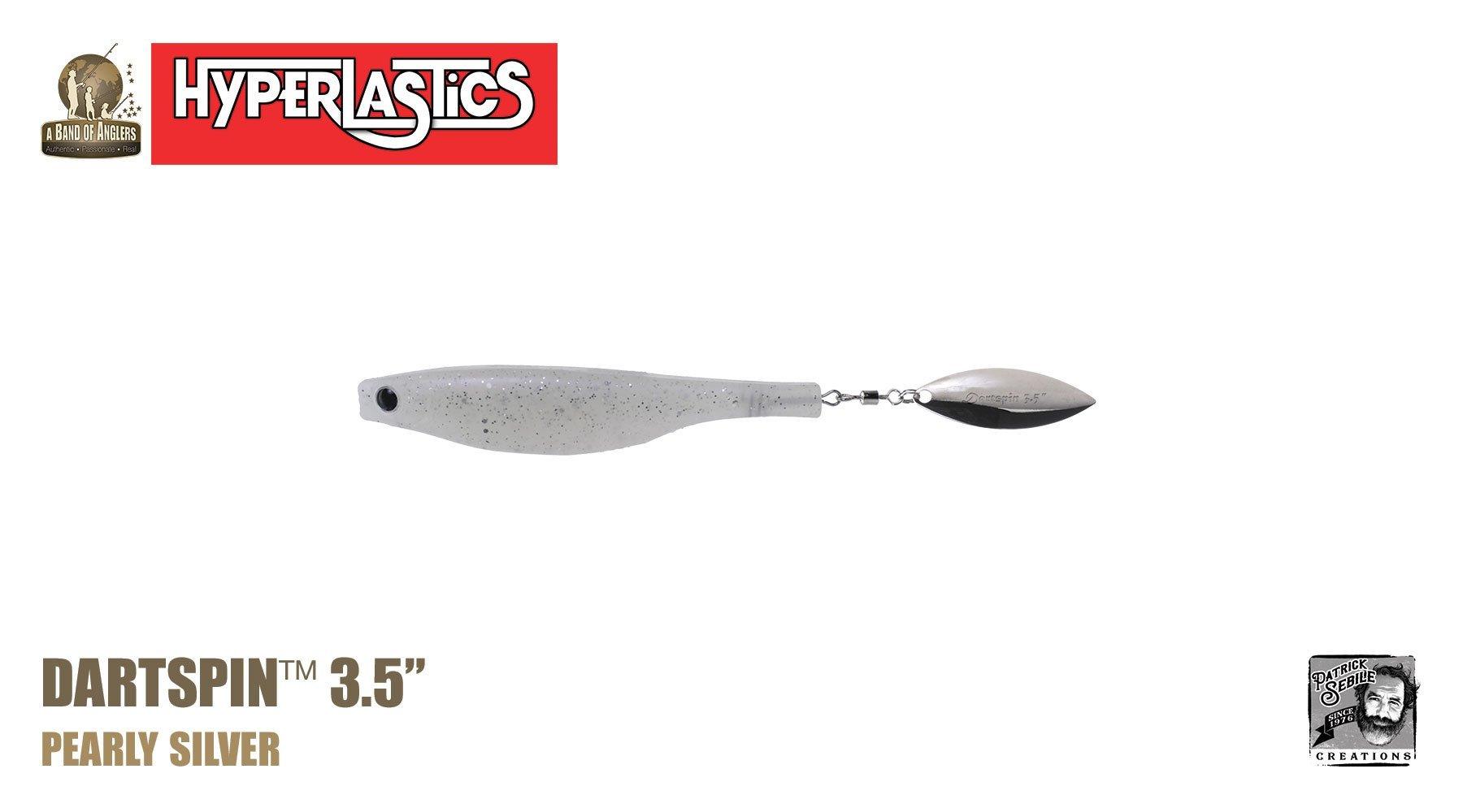 Hyperlastics Dartspin Lures - Premium Fishing Lures for Bass, Trout & Walleye | High Performance Spinnerbaits for Freshwater & Saltwater Fishing | Perfect for Casting, Trolling & Jigging