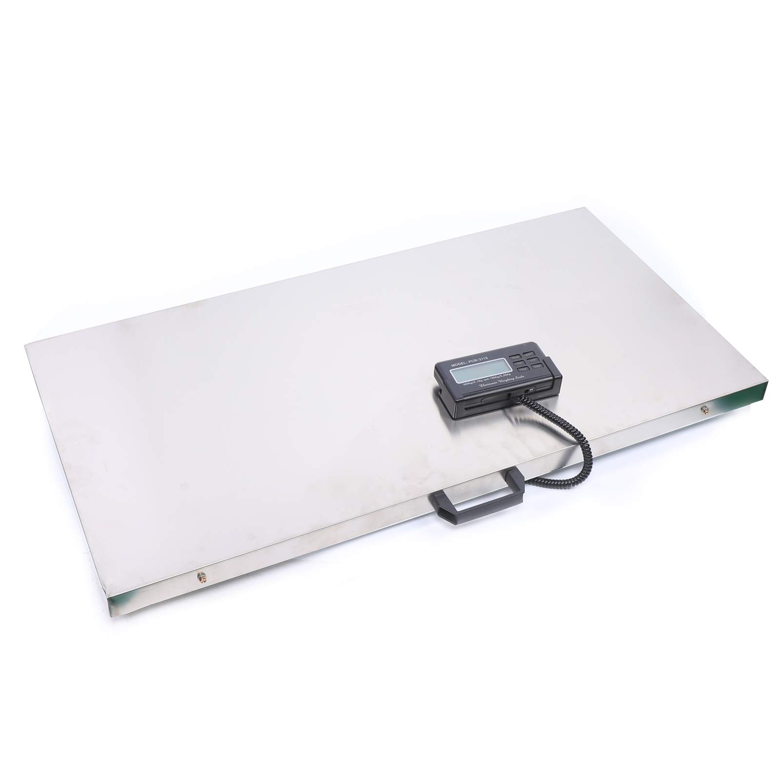 Gdrasuya 10 Digital Livestock Scale - Heavy Duty Large Platform Floor Scale for Pets, Hogs, Sheep, Goats & Pigs - Accurate Veterinary & Postal Shipping Weighing Solution for Farms, Ranches & Veterinary Clinics