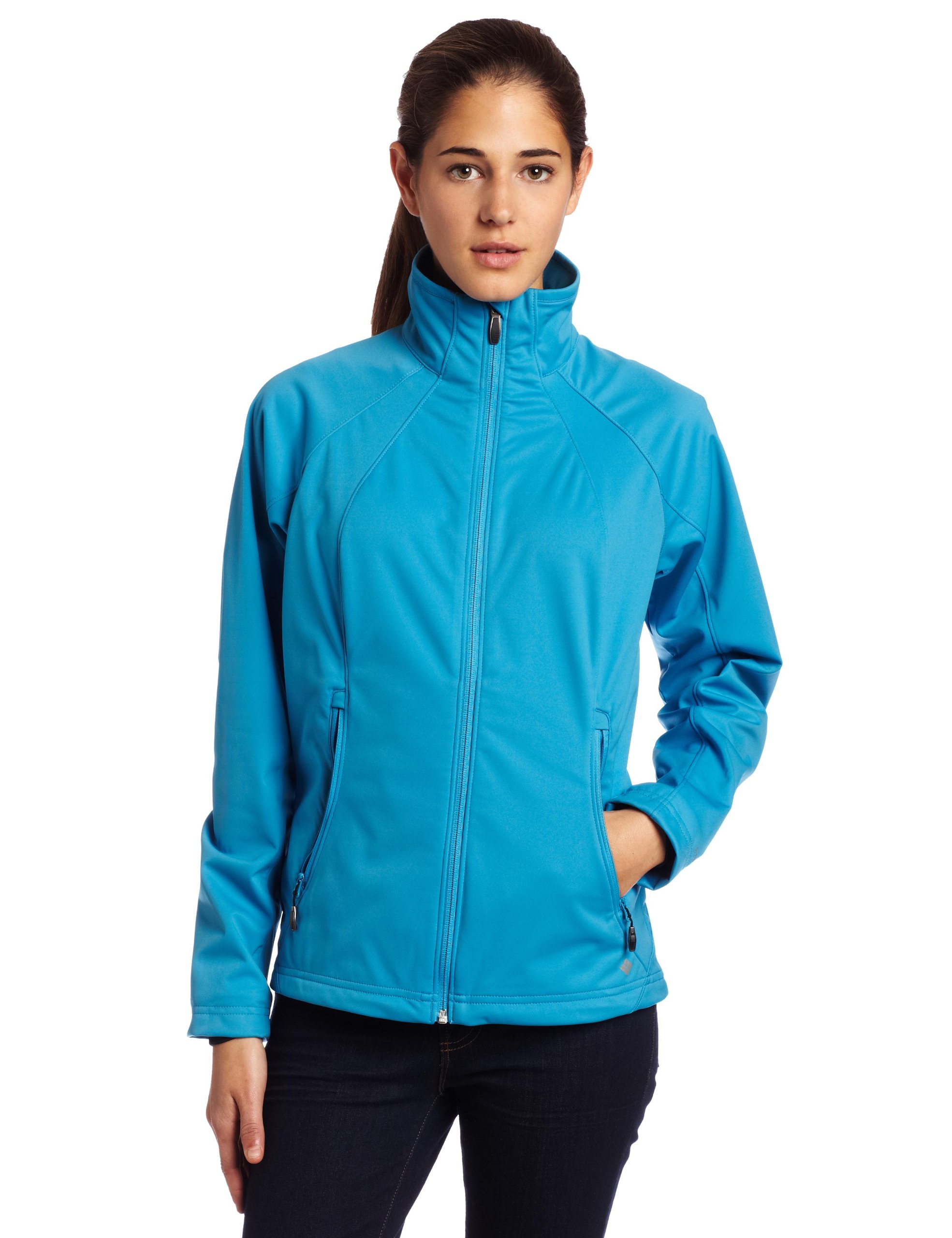 Columbia Women's Hot To Trot Softshell Jacket - Lightweight, Water-Resistant & Windproof Winter Coat for Hiking, Running & Outdoor Activities