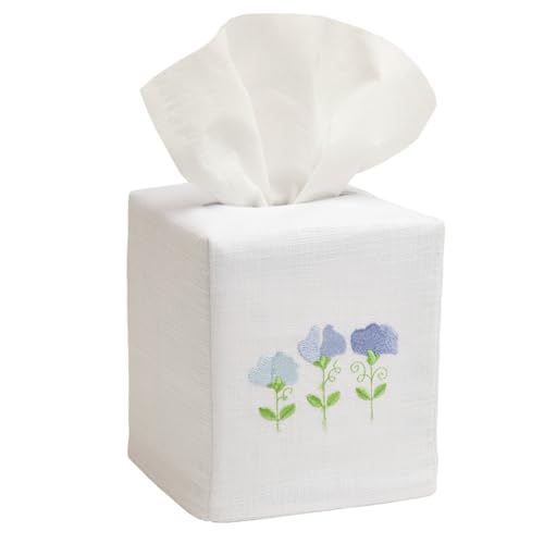 Row of Sweet Pea, Blue