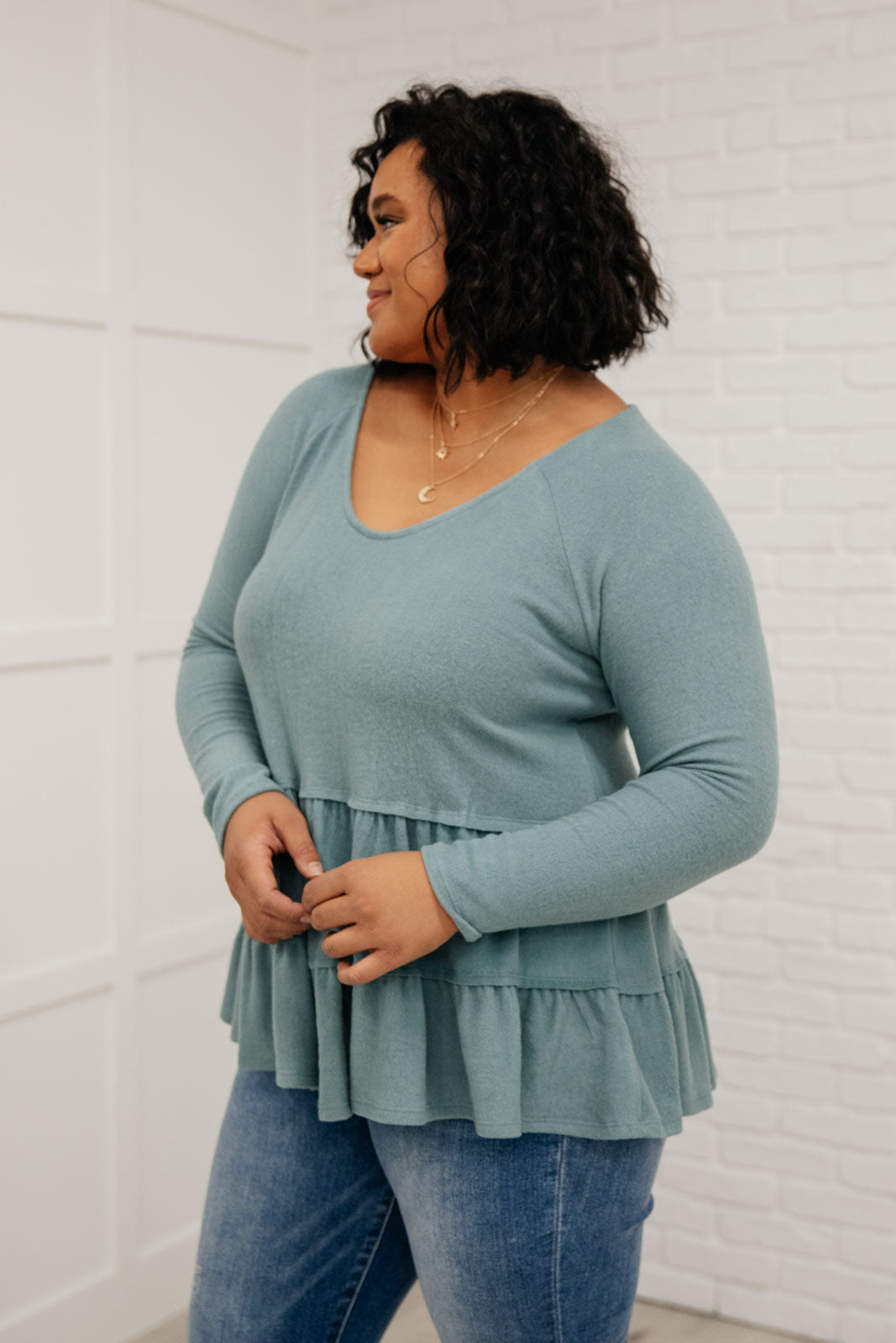 Stylish Women's Tiered Blouse - Flowy Layered Tunic Top for Casual & Office Wear | Perfect for Summer Outfits & Everyday Fashion
