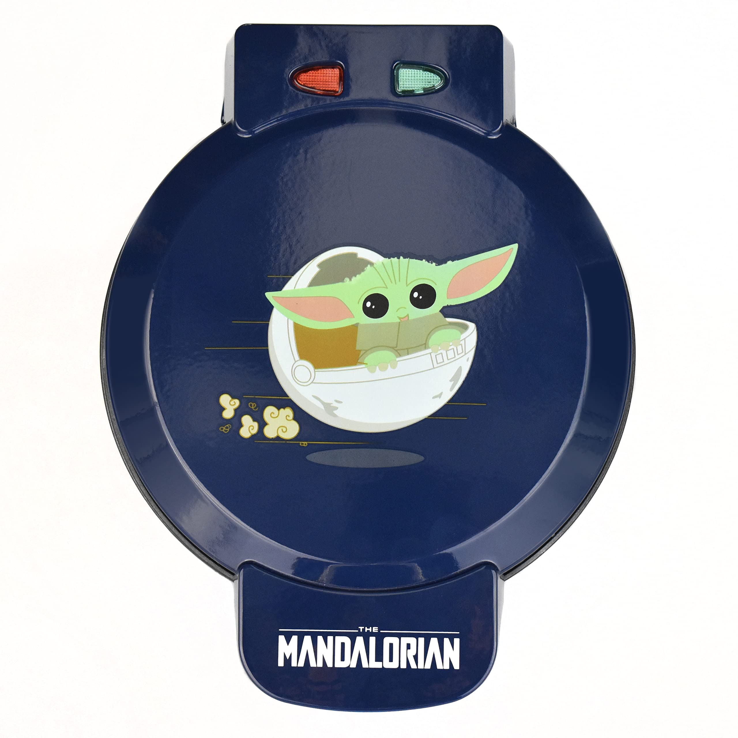 Star Wars The Mandalorian The Child Waffle Maker - Baby Yoda Waffle Iron Machine for Kids & Adults - Perfect for Breakfast, Parties & Star Wars Fans