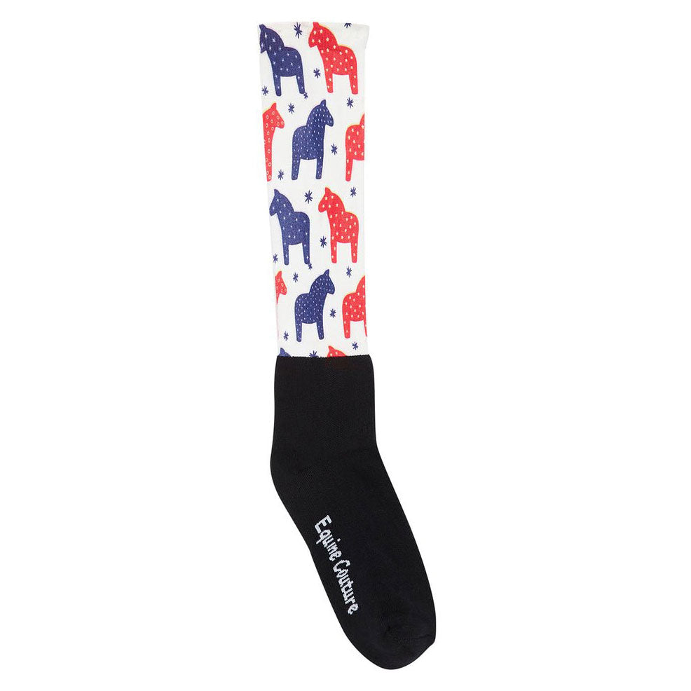 Equine Couture Over The Calf Boot Socks - Comfortable Riding Socks for Equestrians & Horseback Riding