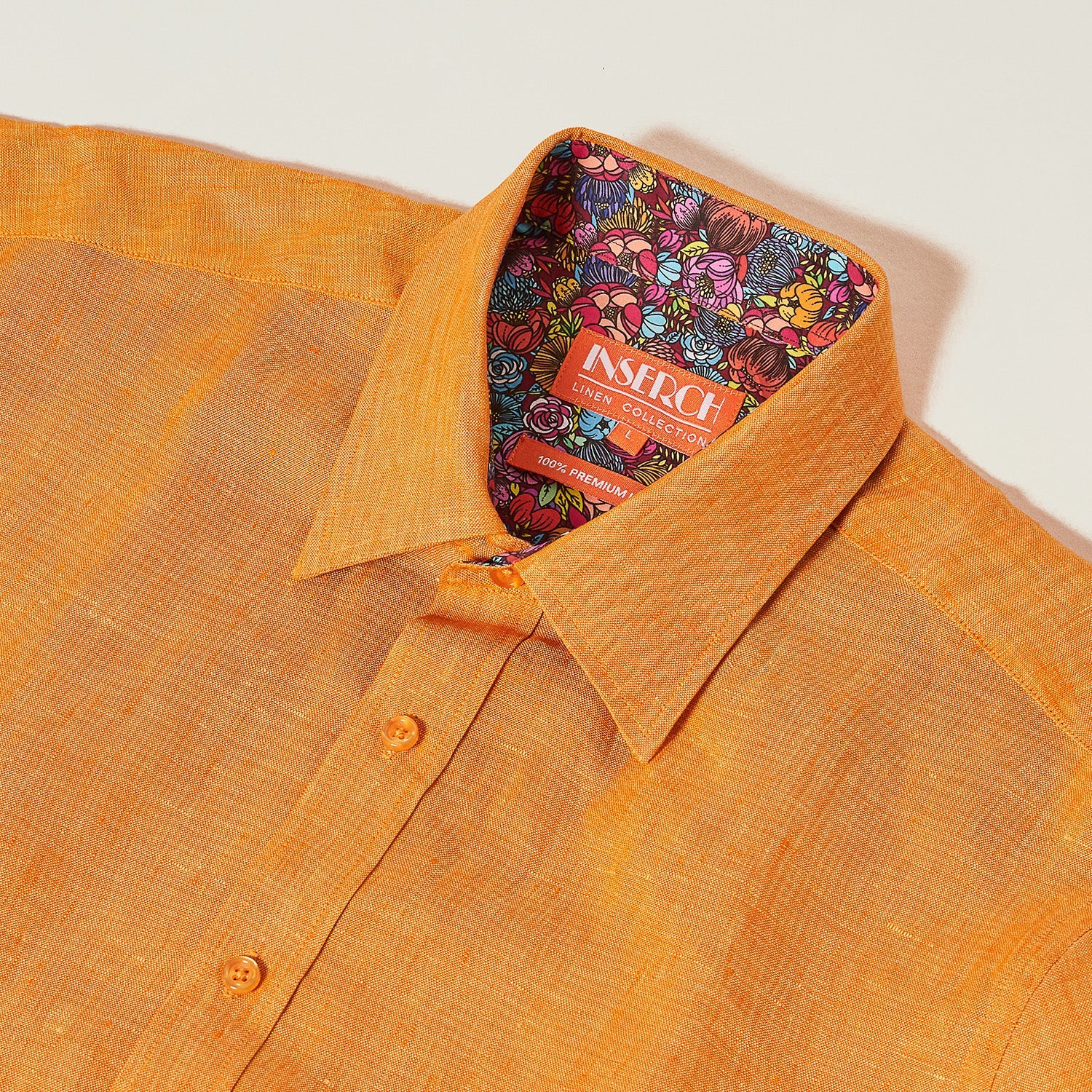 Premium 100% Linen Men's Short Sleeve Shirt - Breathable & Comfortable Summer Casual Wear for Outdoor Activities & Travel