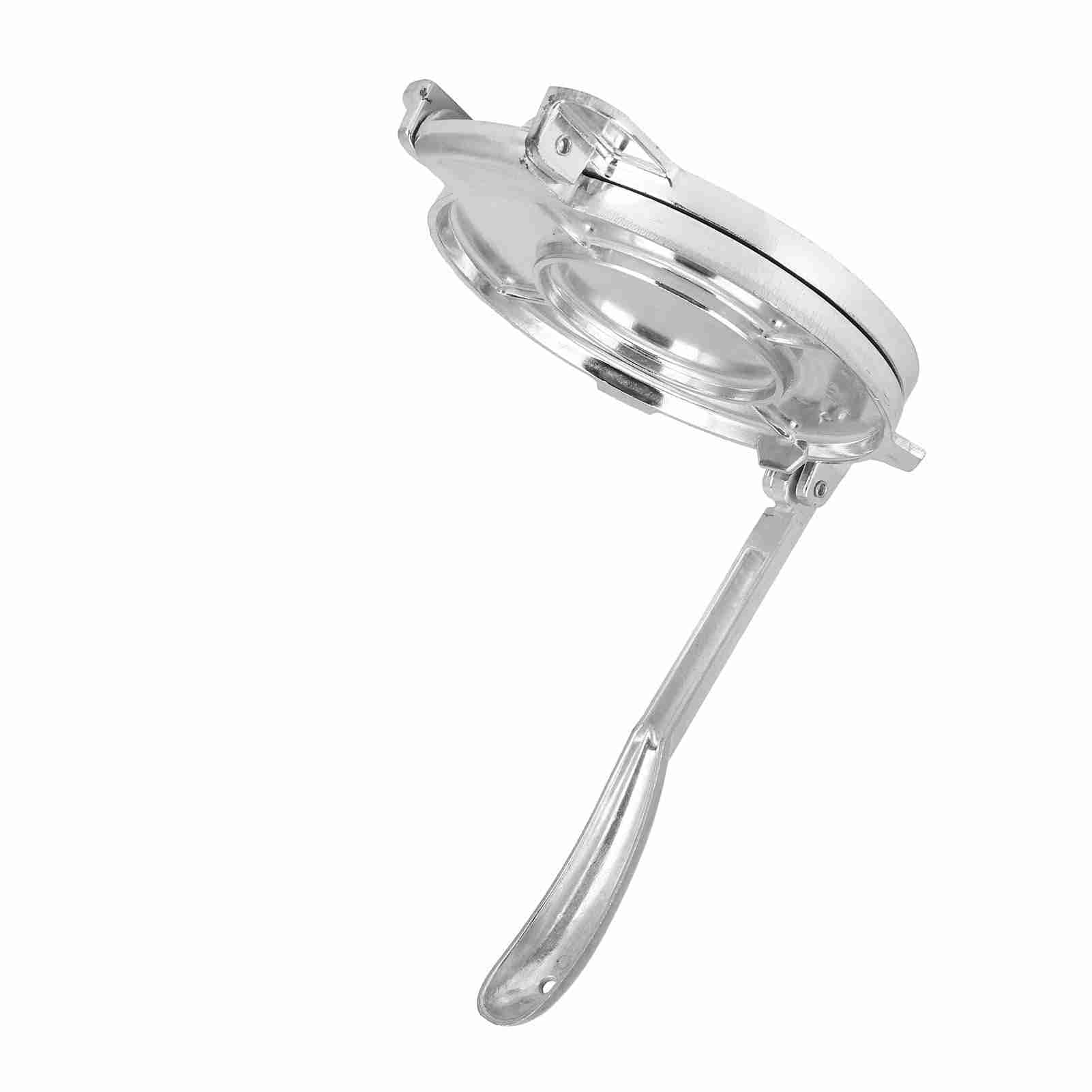 Premium Aluminum Alloy Tortilla Press - Foldable Dough Press for Homemade Tortillas, Flatbreads & Pastries | Heavy Duty Kitchen Bakeware for Mexican, Indian & Mediterranean Cuisine