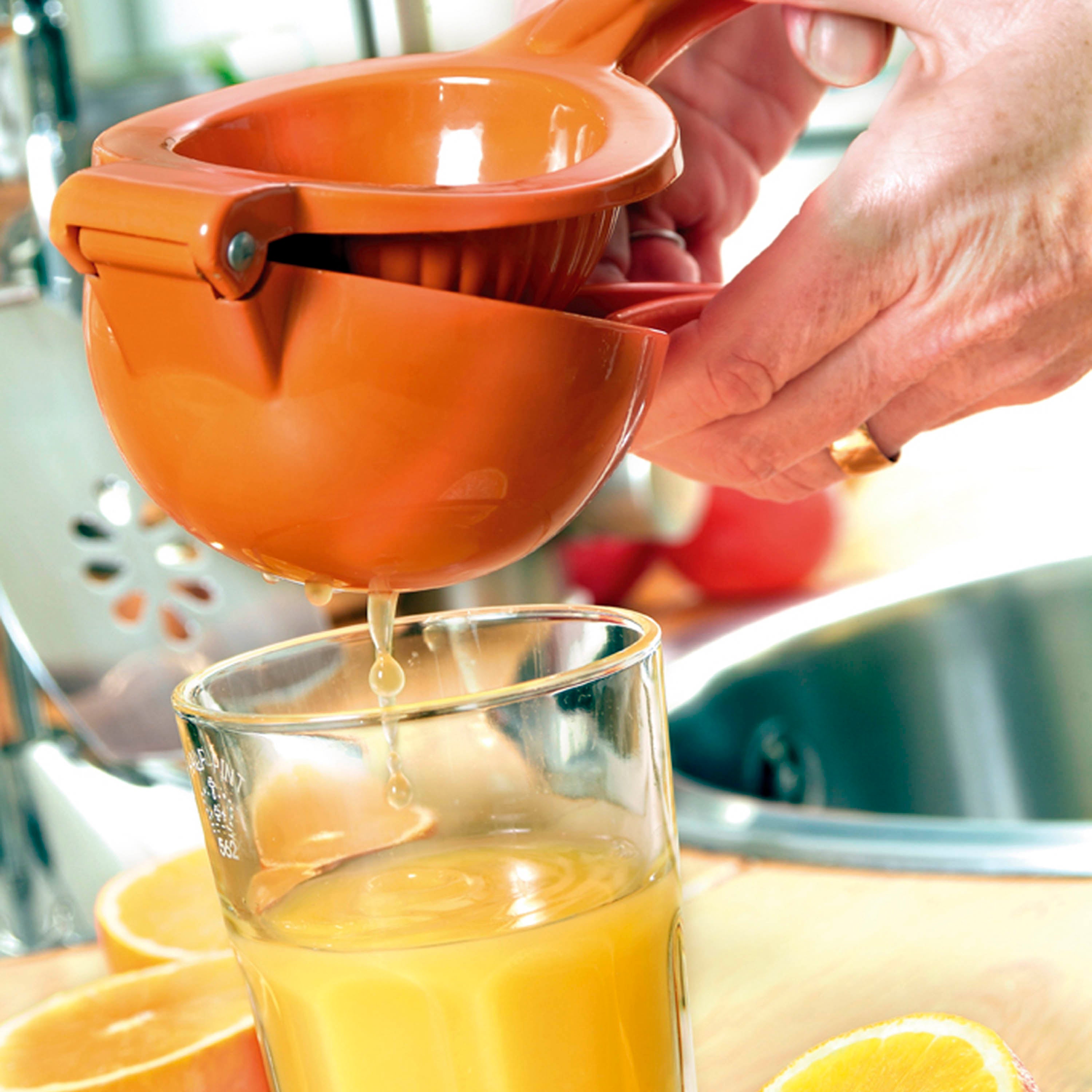 BergHOFF Essentials 3-Piece Aluminum Citrus Juicer Set - Premium Lemon Lime Orange Squeezer for Fresh Juice at Home, Bar, or Restaurant