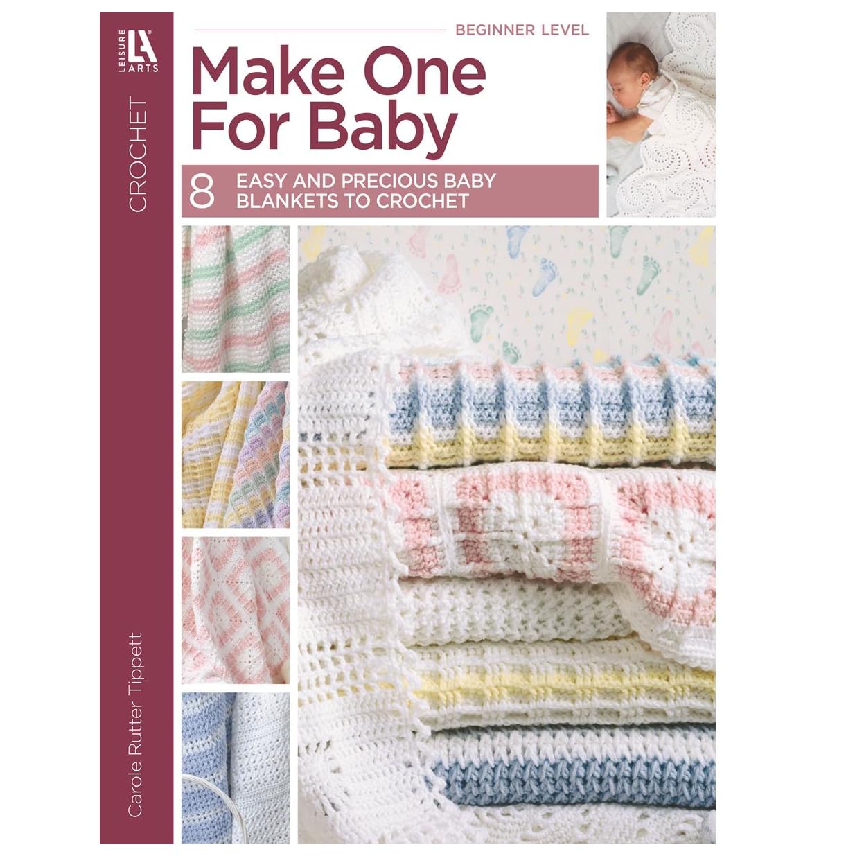Leisure Arts Afghans On The Double Crochet Book - Easy Afghan Crochet Patterns for Beginners | DIY Home Decor & Gift Ideas